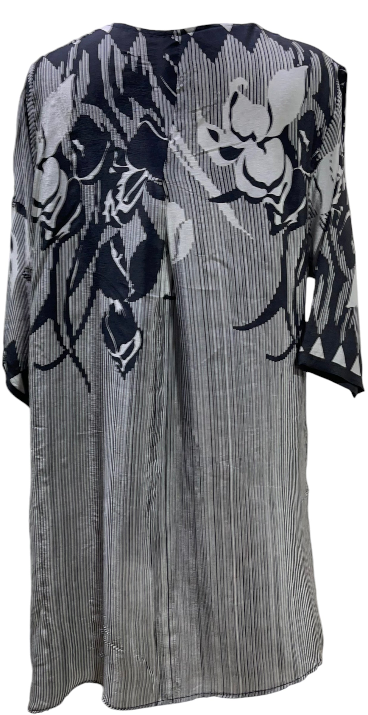 PRC5487 Avatar Pure Silk Self Pocket Tunic Dress