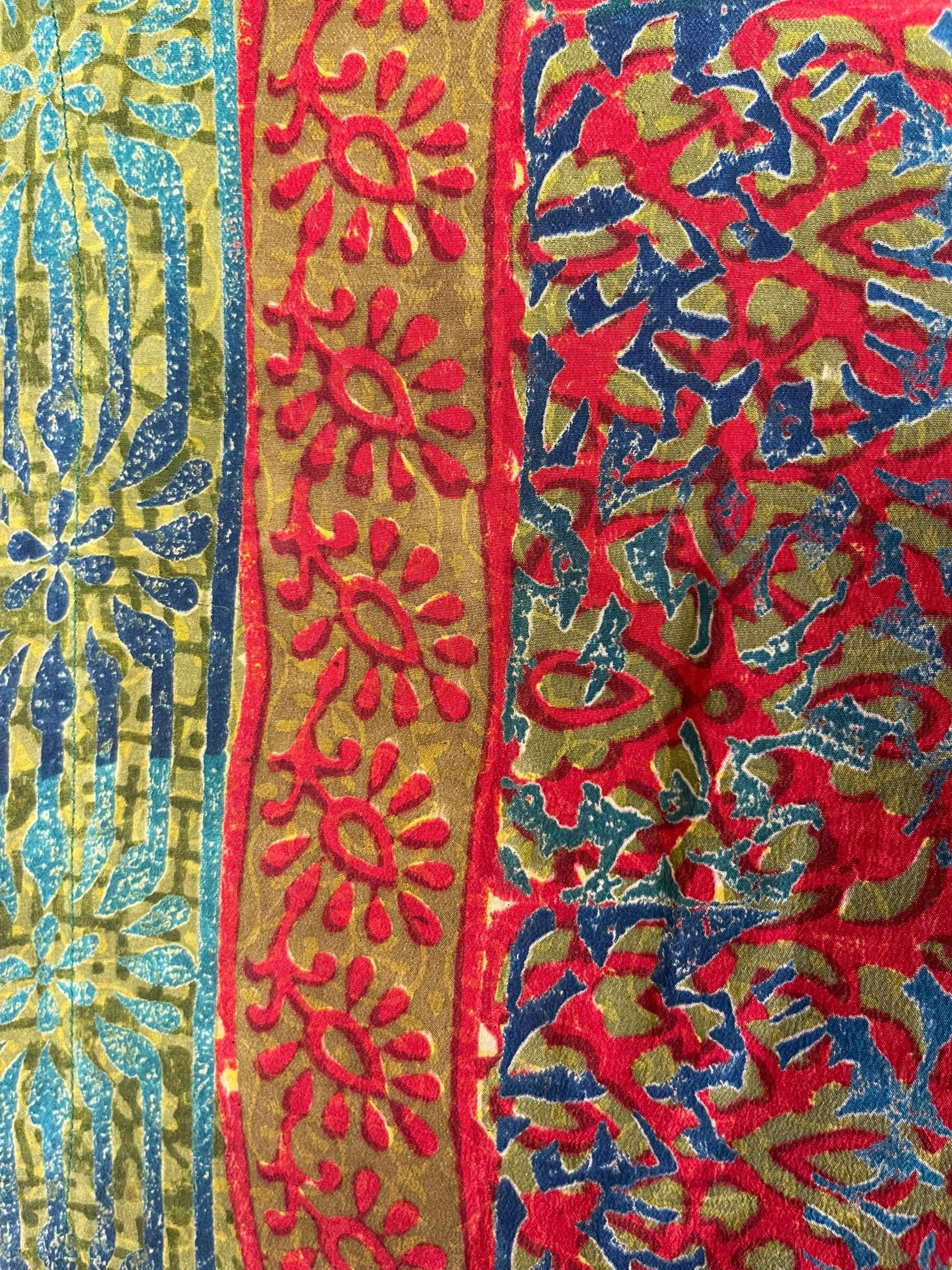 PRC6910 Avatar Pure Silk Kimono-Sleeved Jacket with Belt