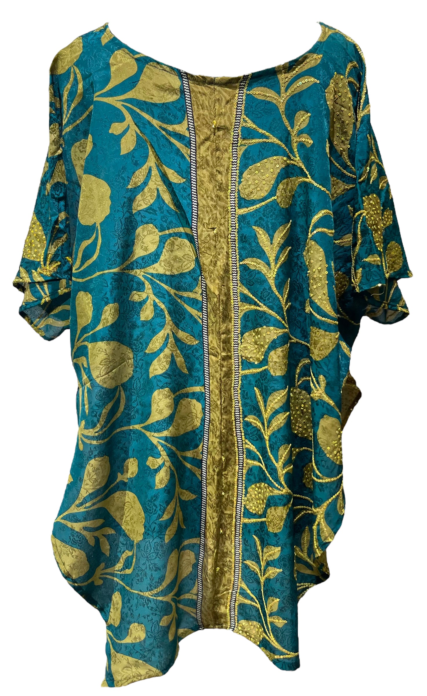 PRC5141  Avatar Pure Silk Waterfall Top