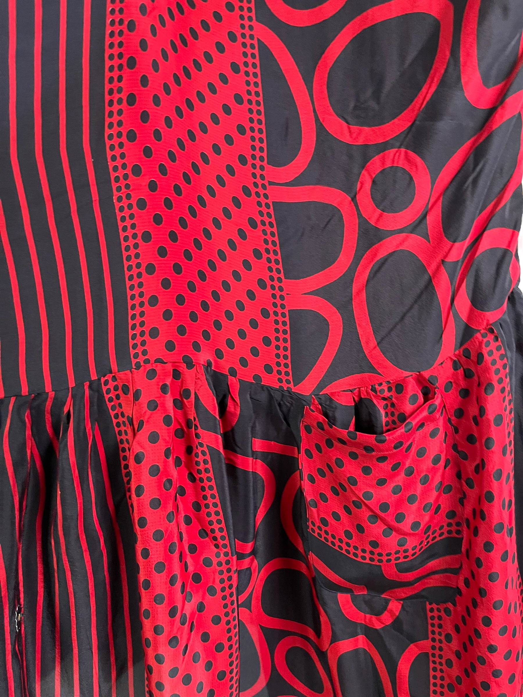 PRC6380 Wabi Sabi Pure Silk Boxy Babydoll Dress