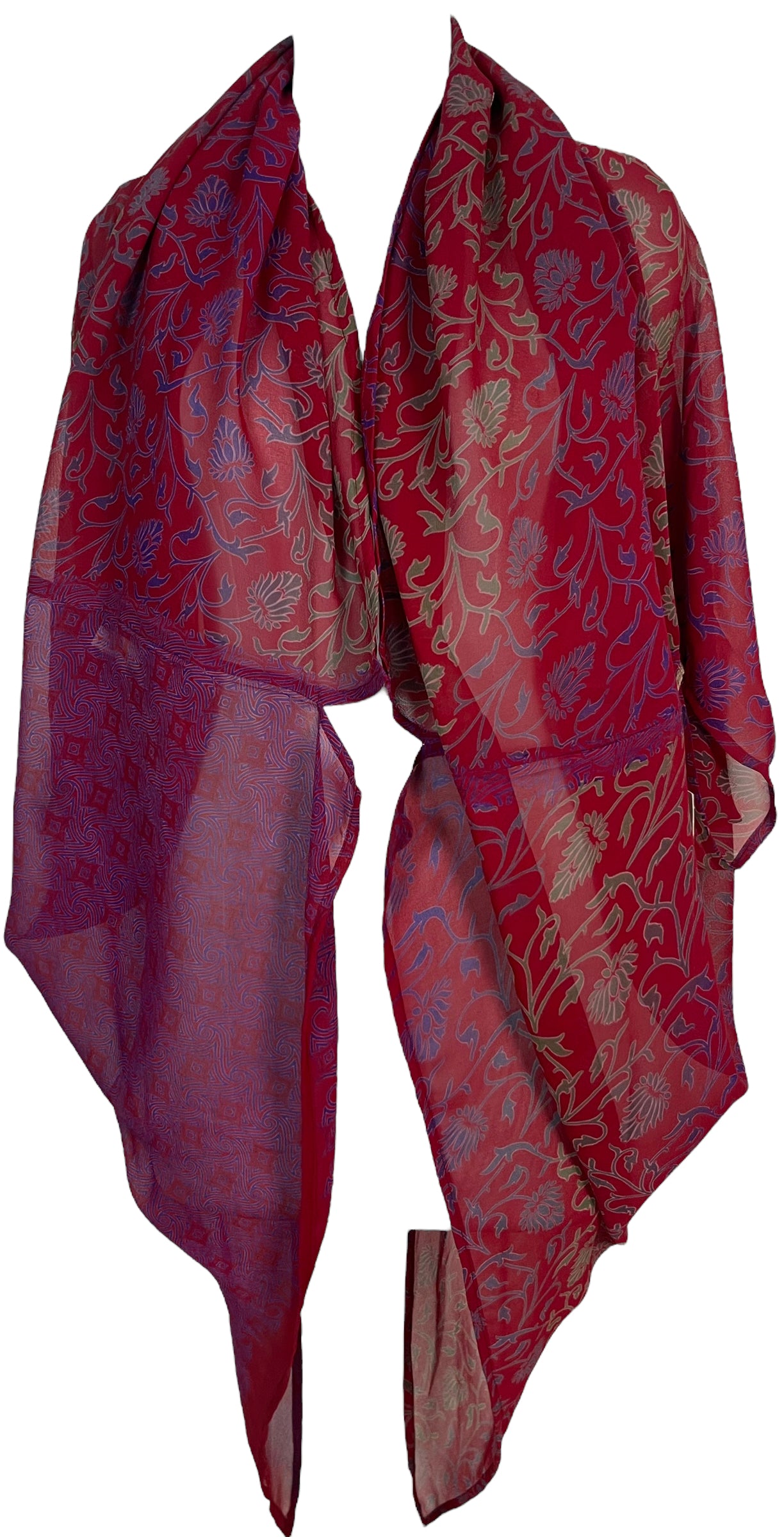 PRG5796 Sheer Avatar Pure Silk Cardigan