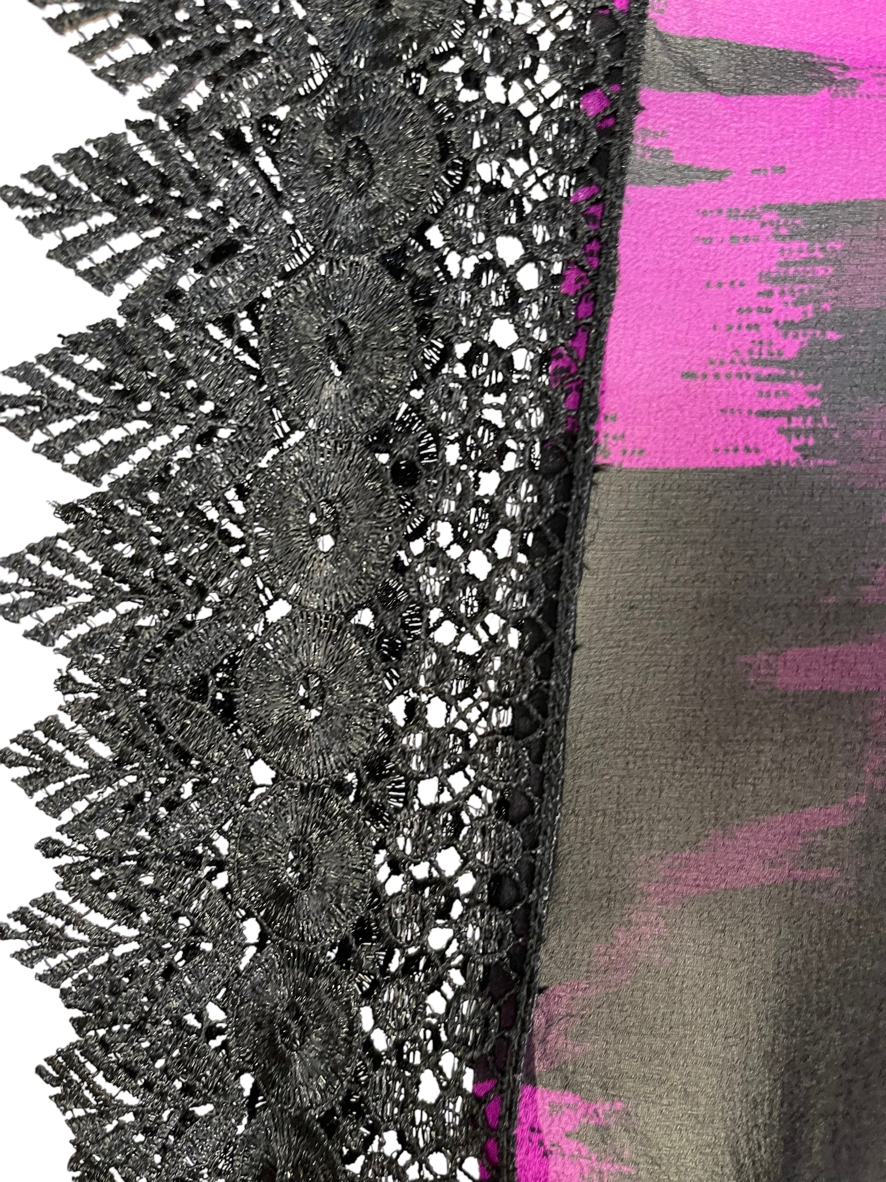 PRG6128 Sheer Wabi Sabi Pure Silk Boxy Top