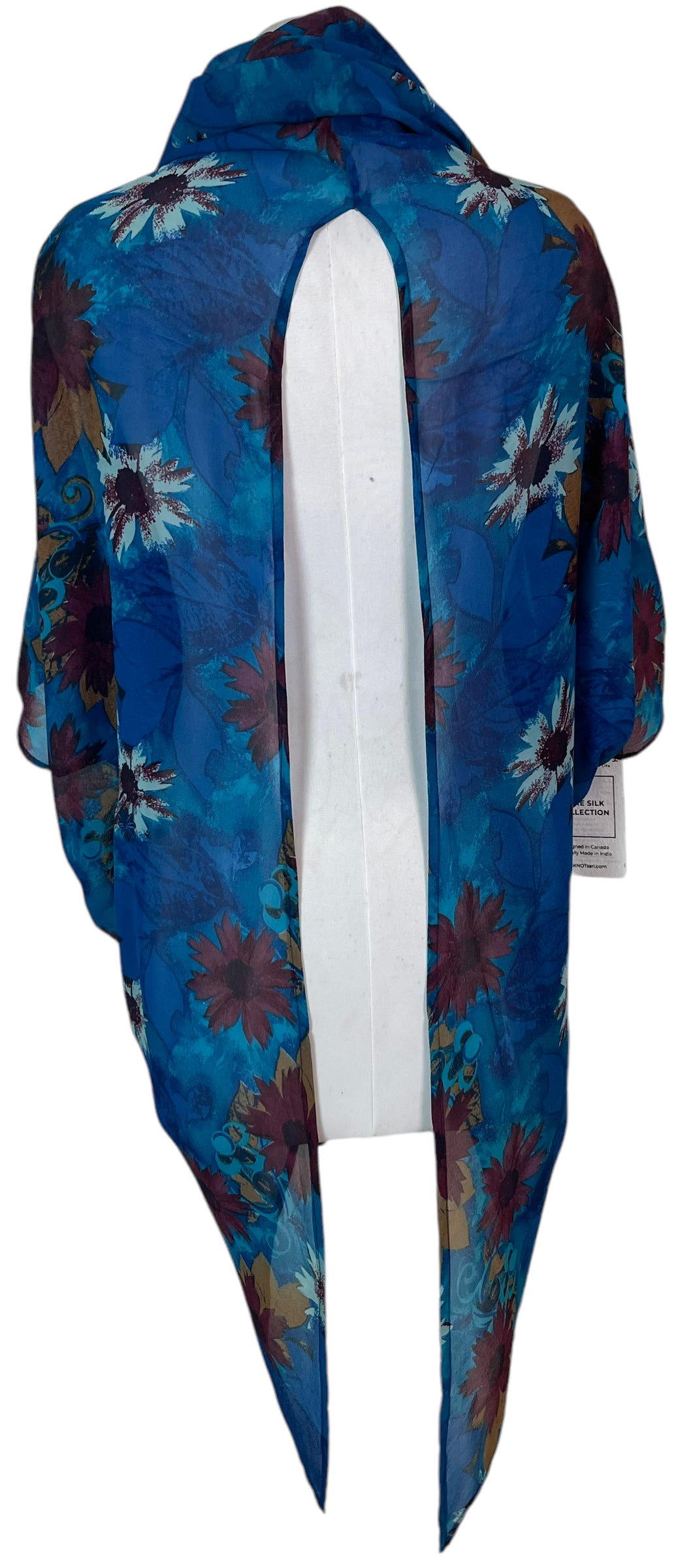 PRG5825 Sheer Avatar Pure Silk Cardigan