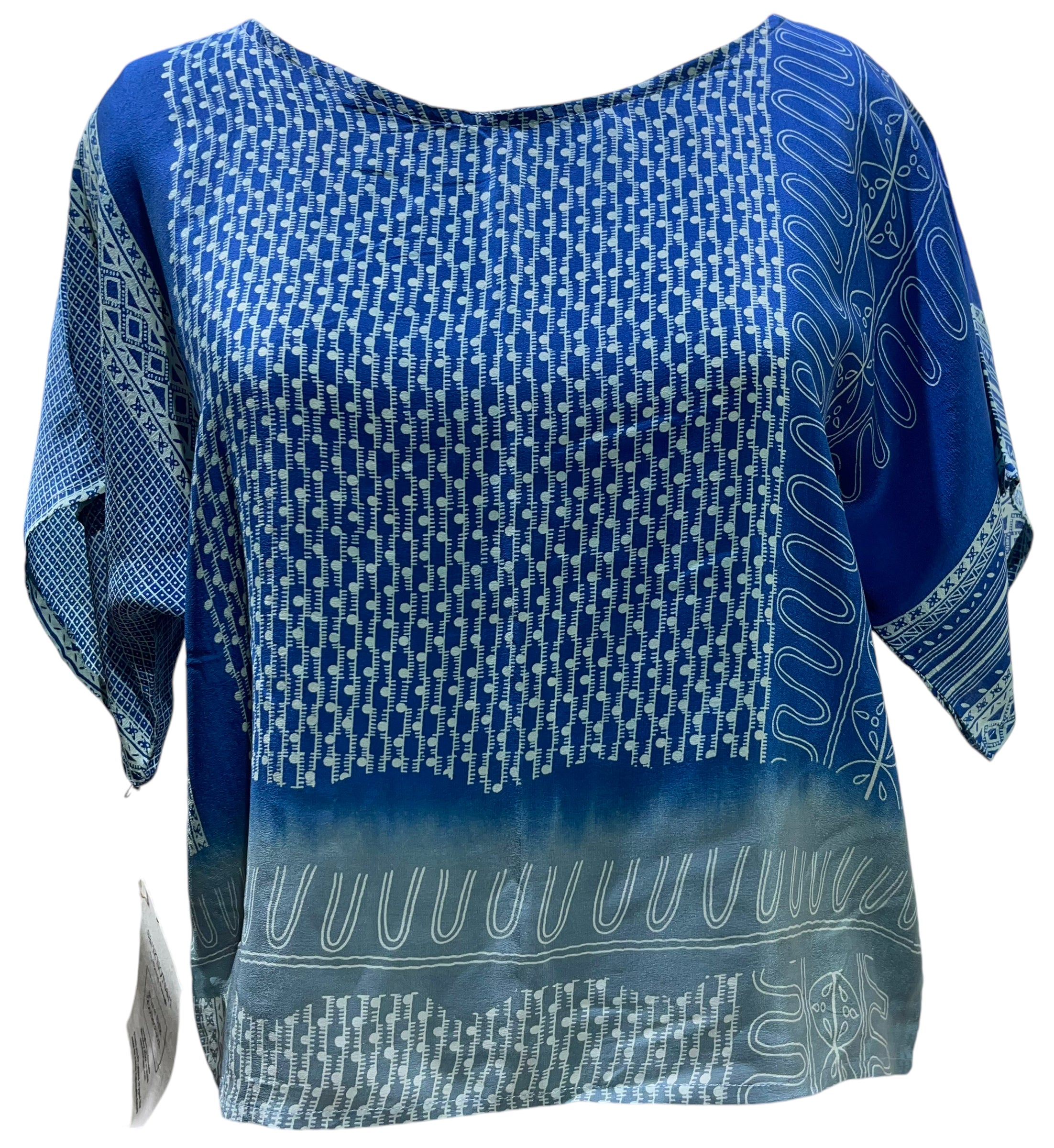 PRC5058 Avatar Pure Silk Boxy Top