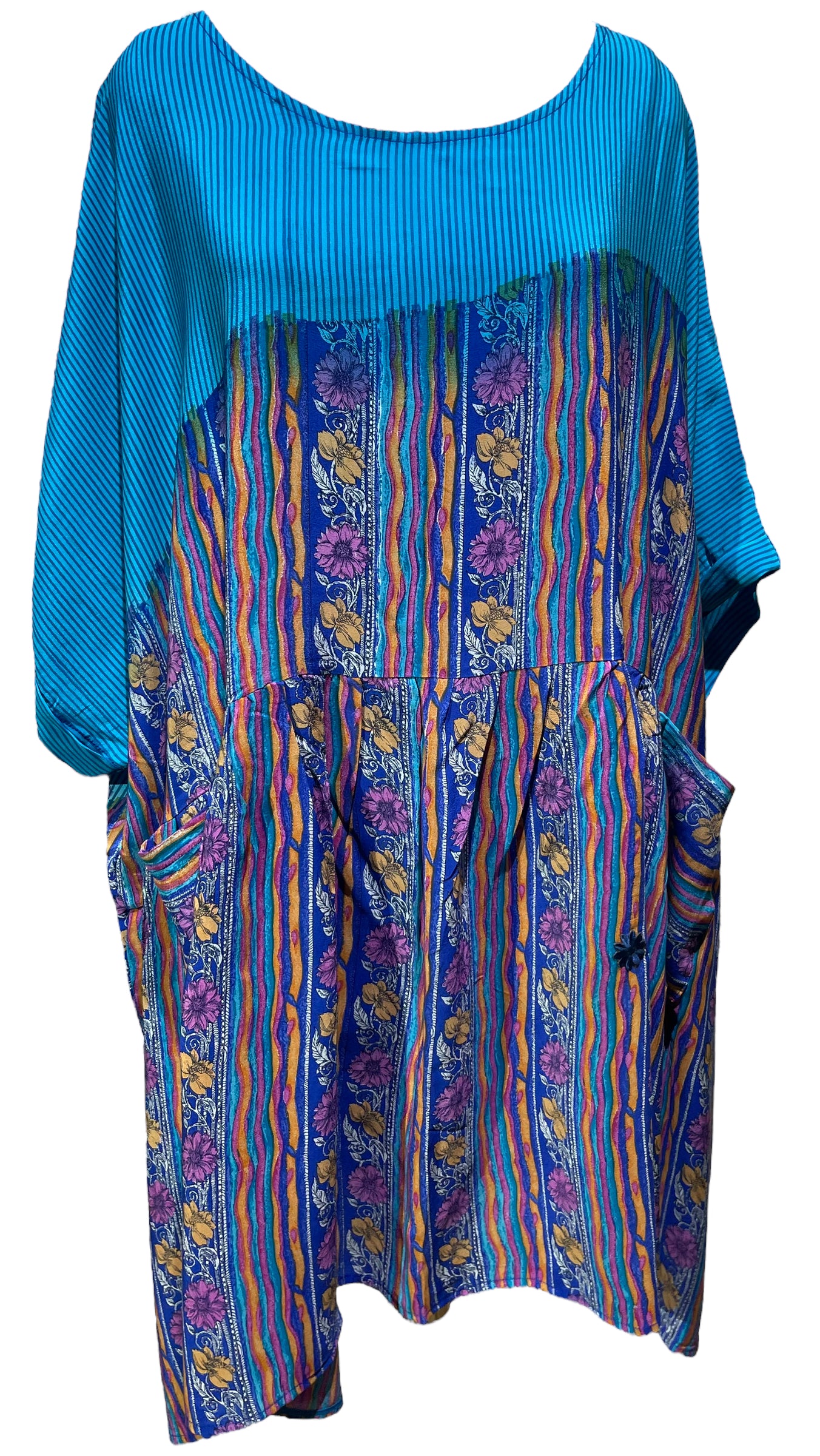 PRC4520 Avatar Pure Silk Boxy Babydoll Dress