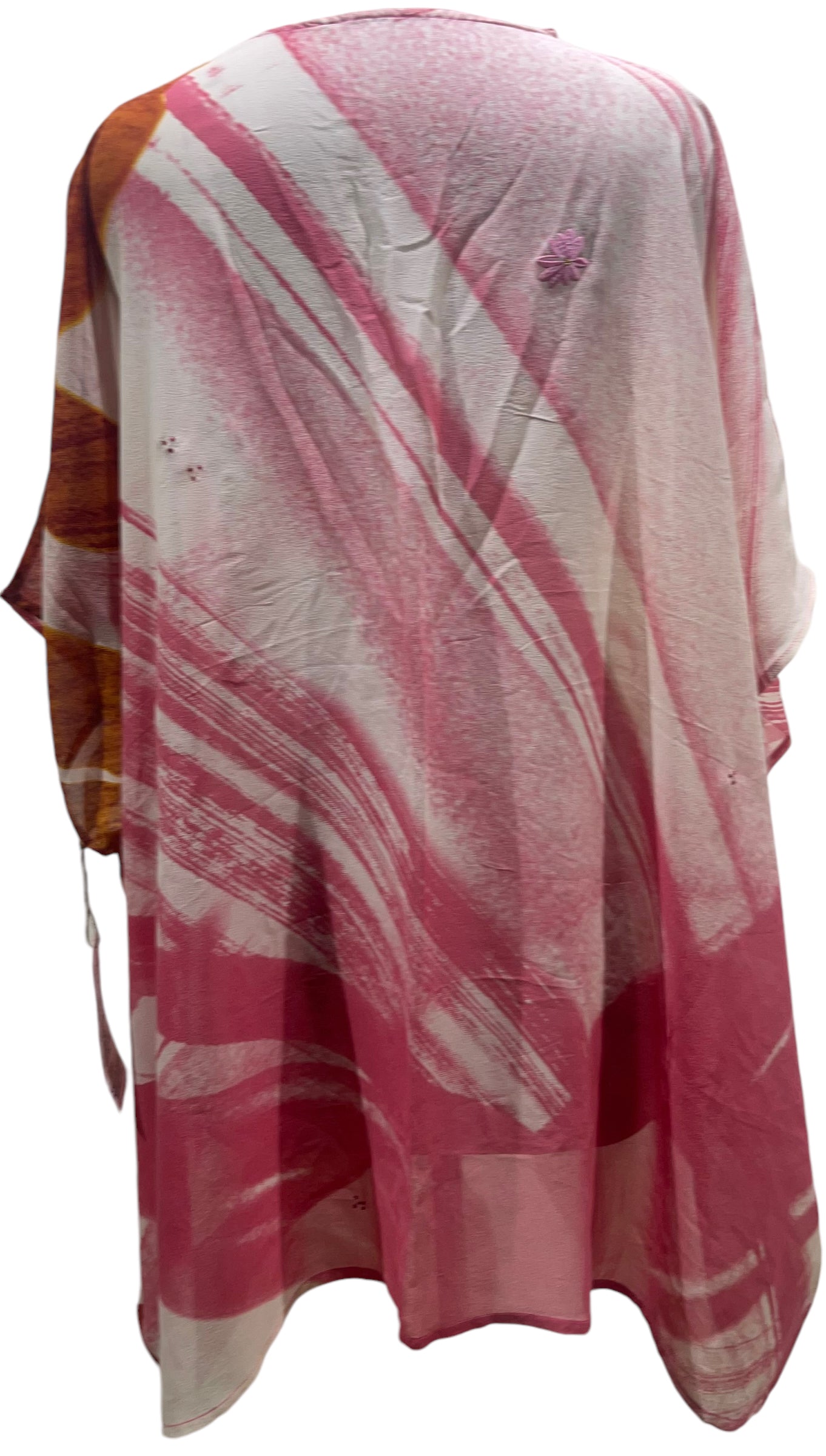 PRG5441 Sheer Avatar Pure Silk Short Kaftan Tunic