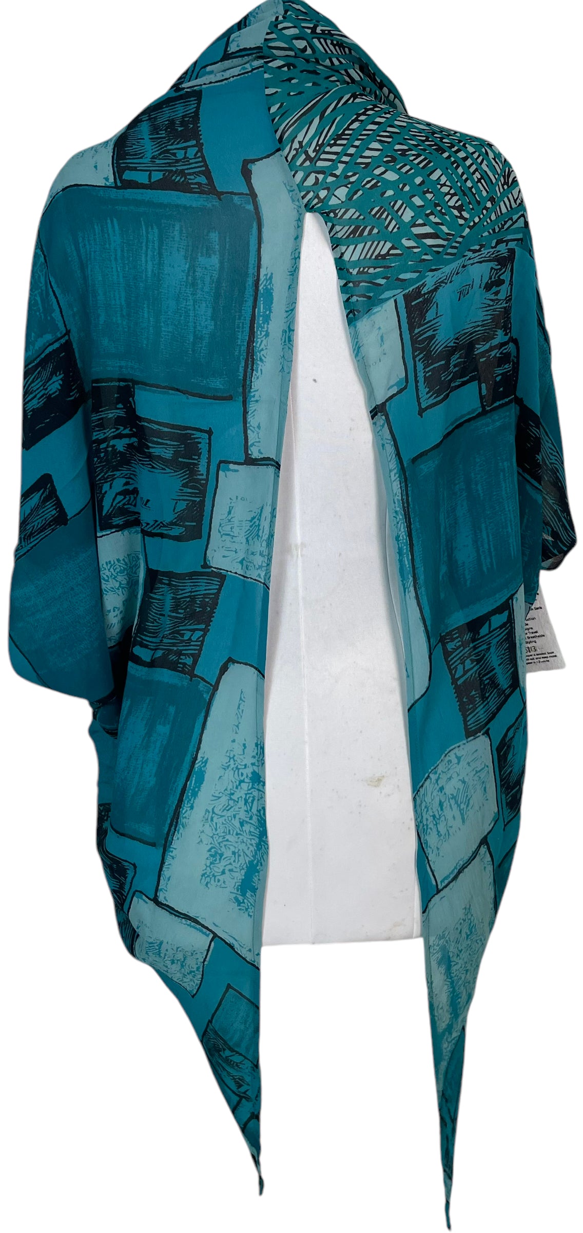 PRG5813 Sheer Avatar Pure Silk Cardigan