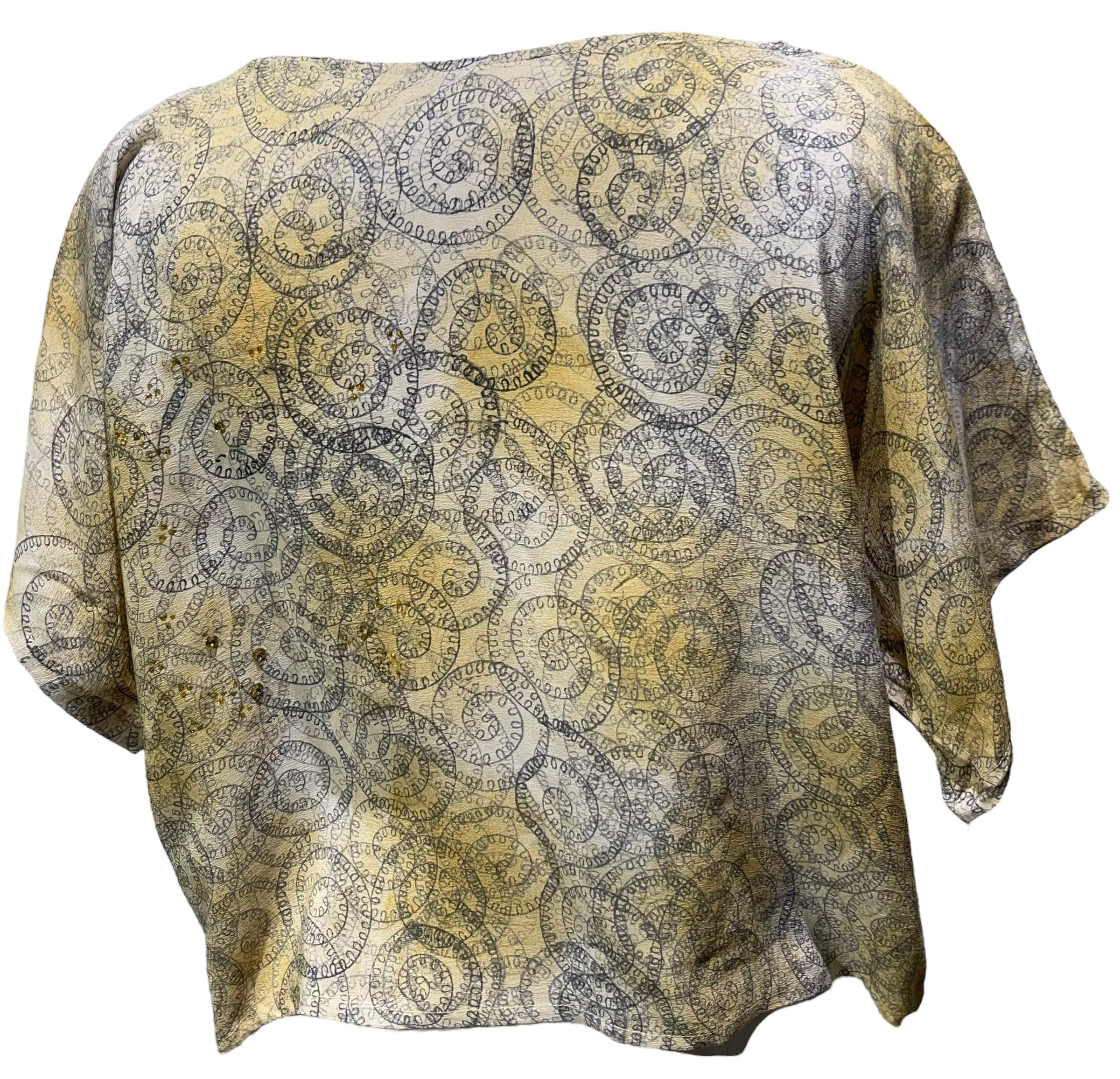 PRC4233  Avatar Pure Silk Boxy Top