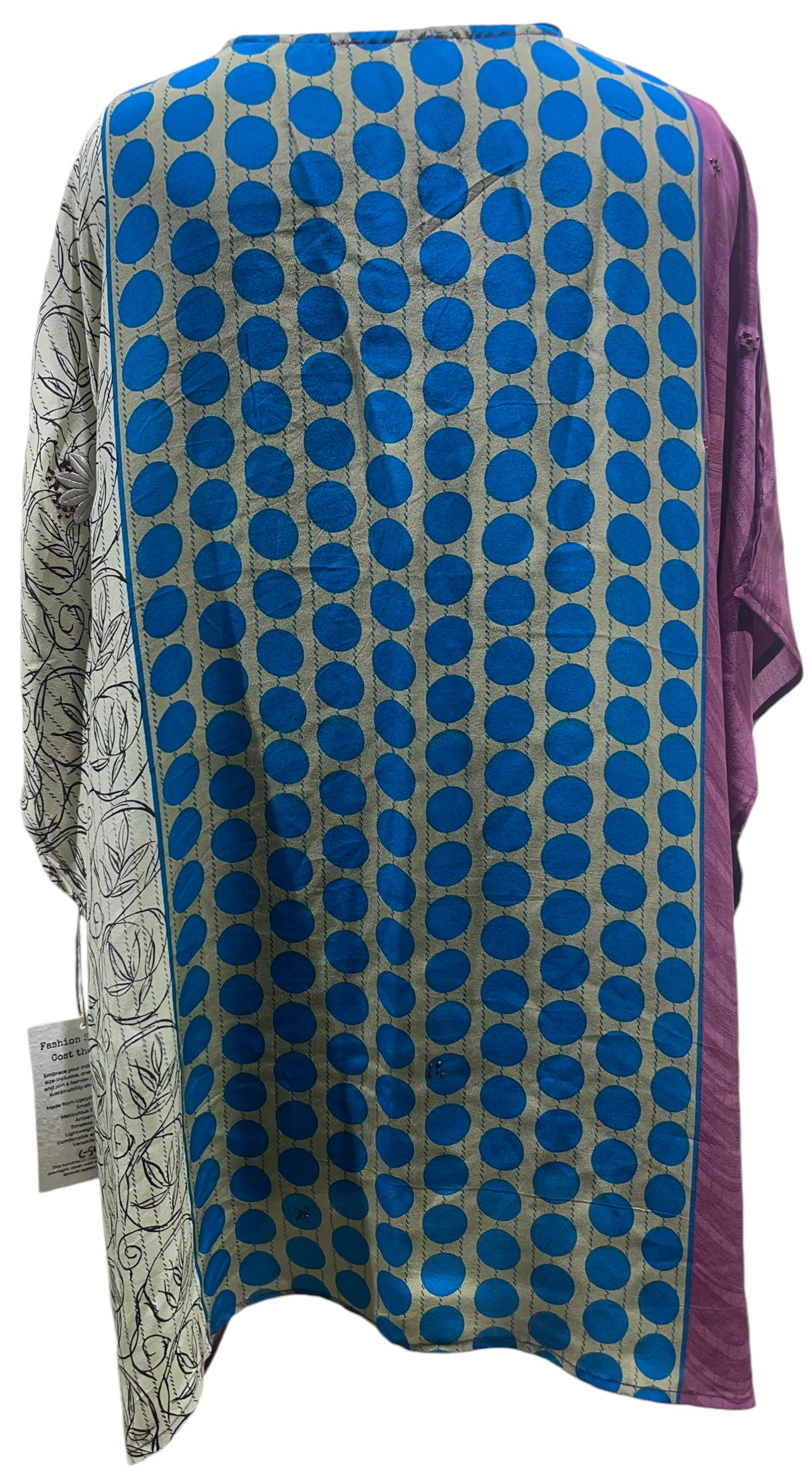 PRC5418 Avatar Pure Silk Short Kaftan Tunic