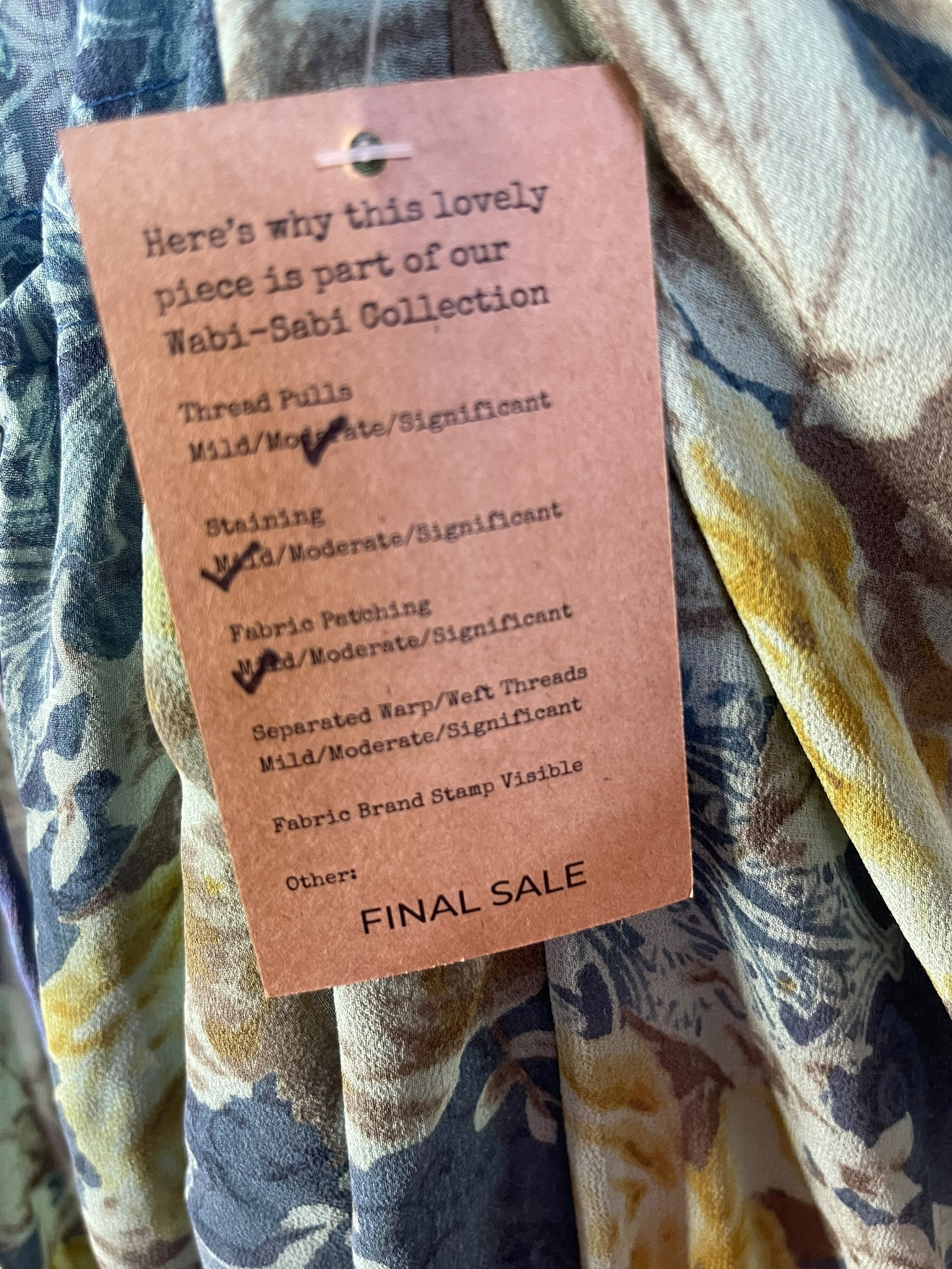 PRG7200 Sheer Wabi Sabi Pure Silk Maxi Kaftan