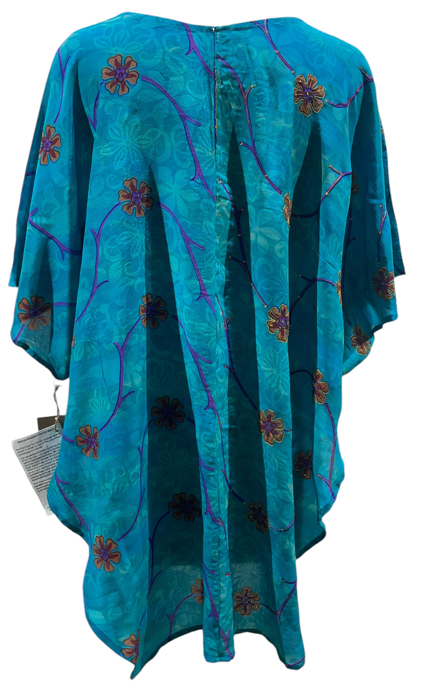 PRC4644 Wabi Sabi Pure Silk Waterfall Top