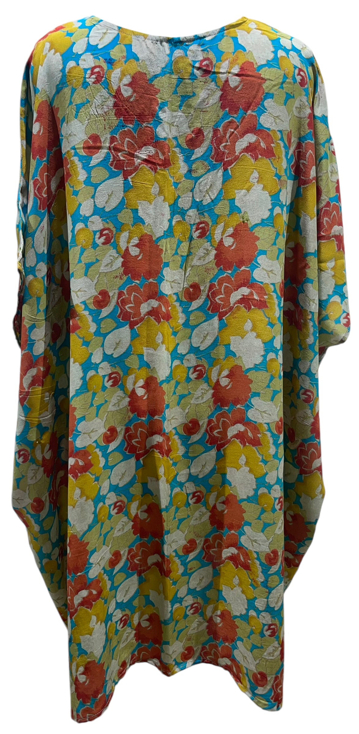 PRC5389  Avatar Pure Silk Midi Length Kaftan