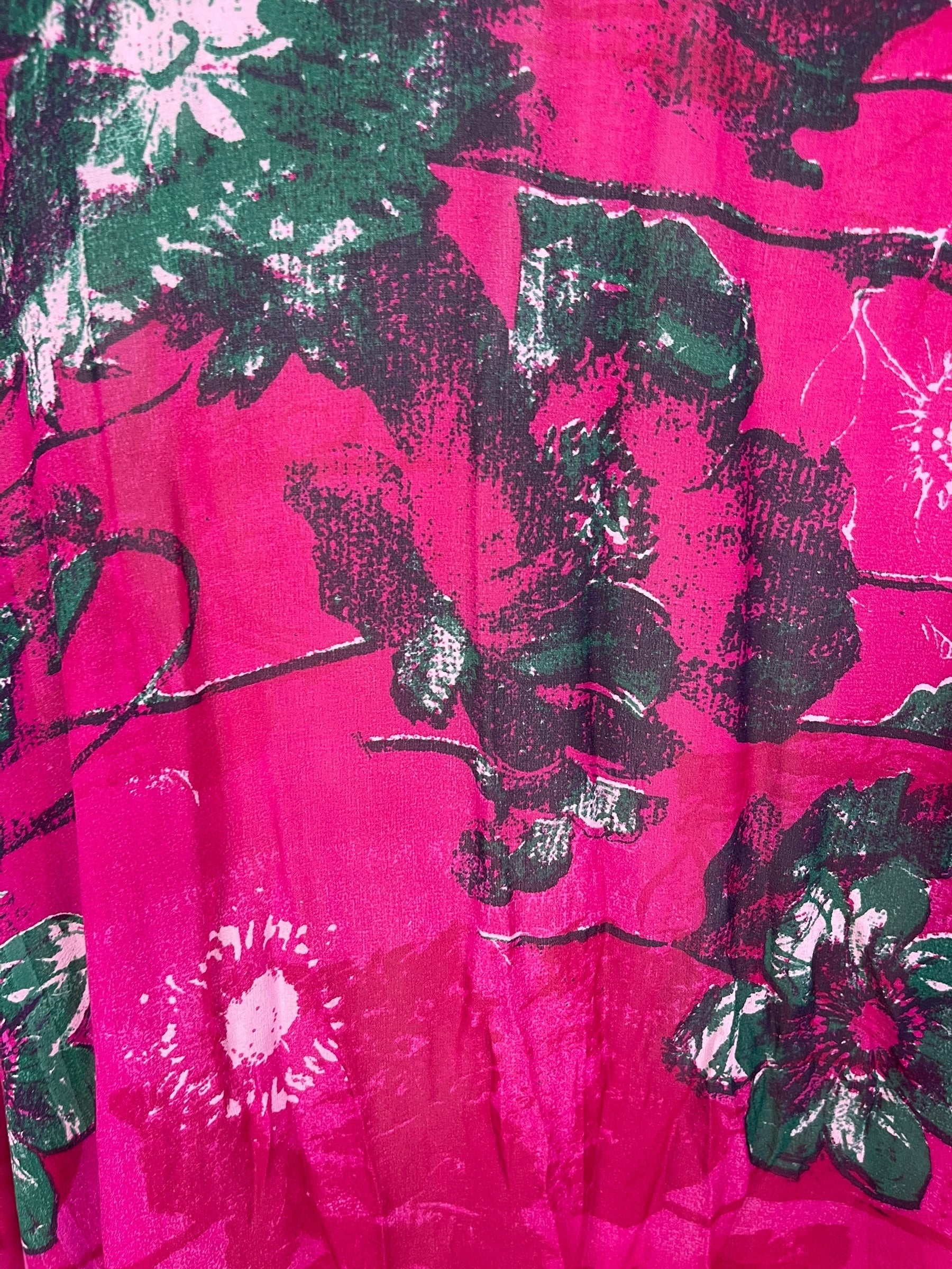 LADY LUCK PRG6790 Sheer Avatar Pure Silk Maxi Kaftan