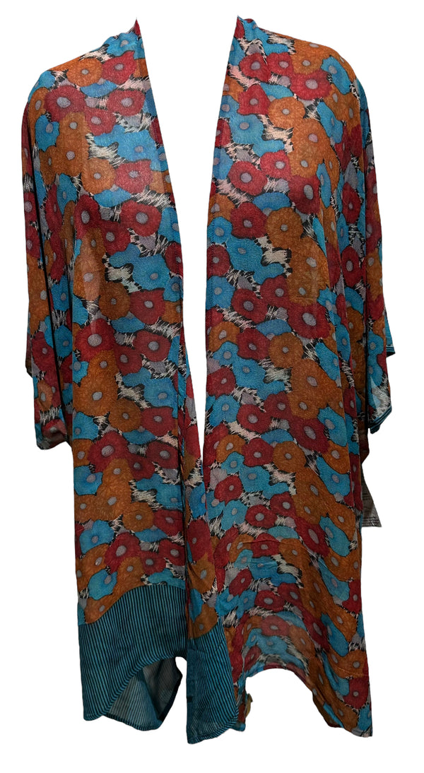 PRG3864 Sheer Nirvana Pure Silk Cardigan