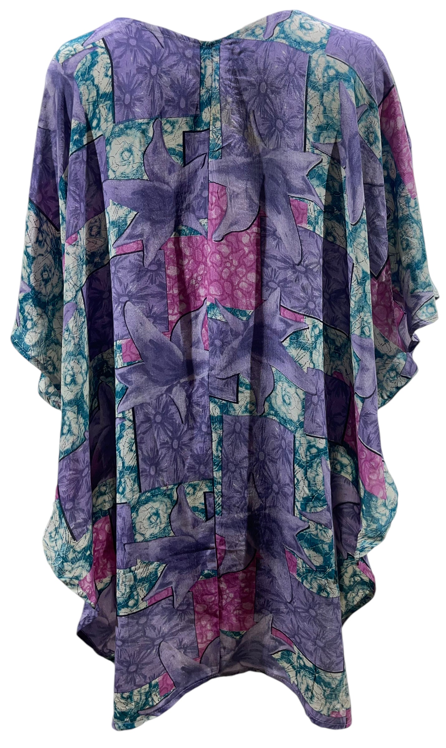 PRC4665  Wabi Sabi Pure Silk Waterfall Top