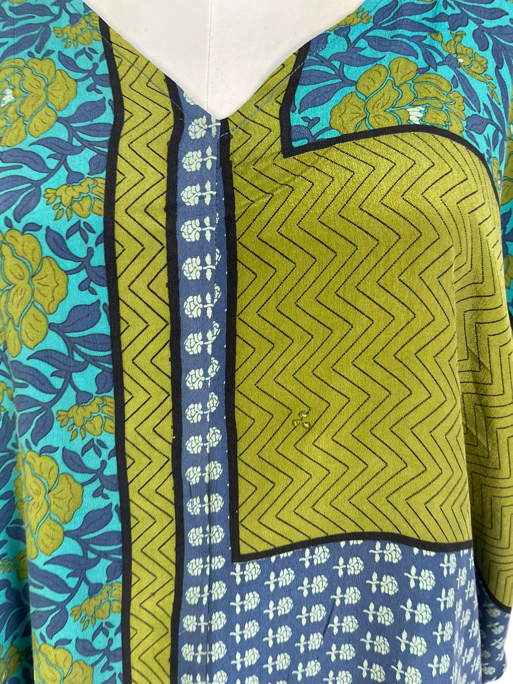 PRC6692 Avatar Pure Silk Waterfall Top