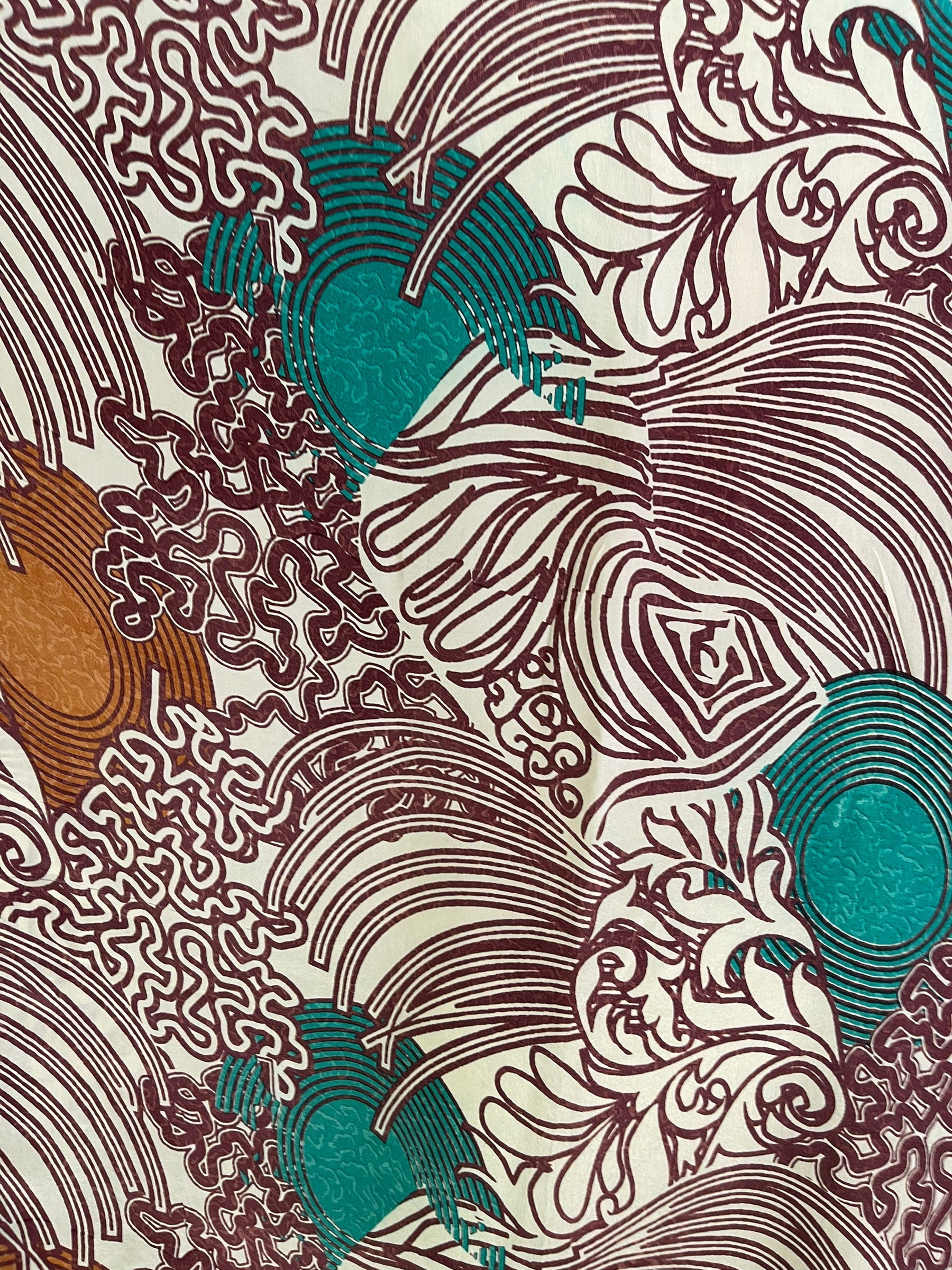 PRC6109 Wabi Sabi Pure Silk Short Kaftan Tunic without Slits