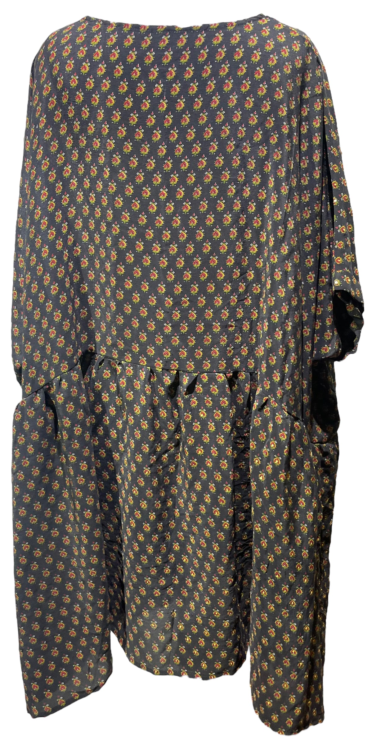 PRC4526 Nirvana Pure Silk Boxy Babydoll Dress