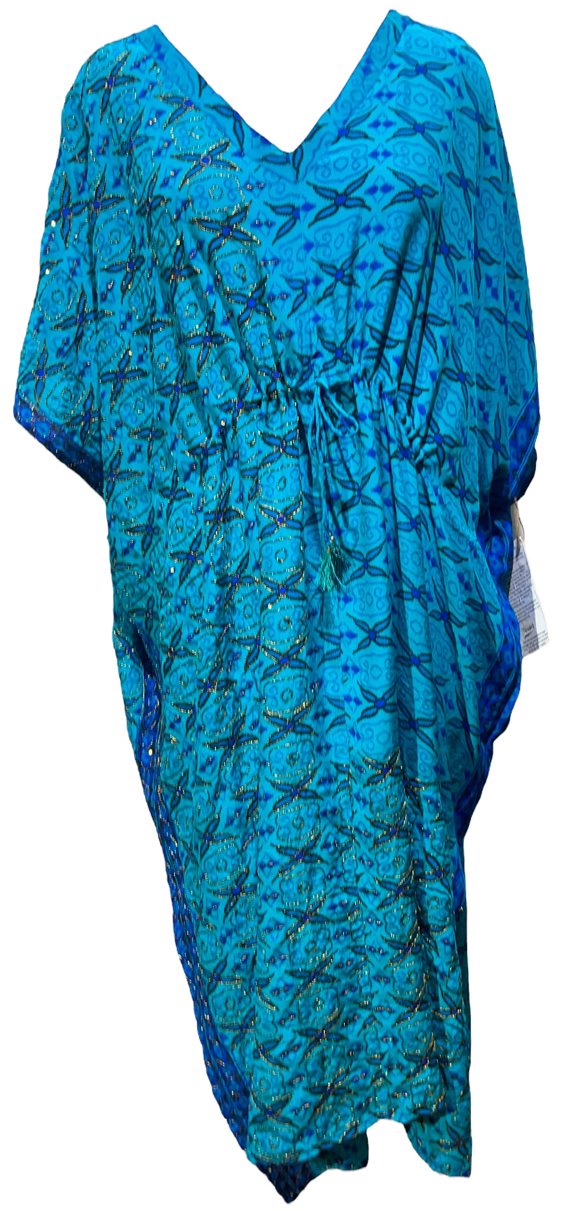 PRC4803 Avatar Pure Silk Maxi Kaftan