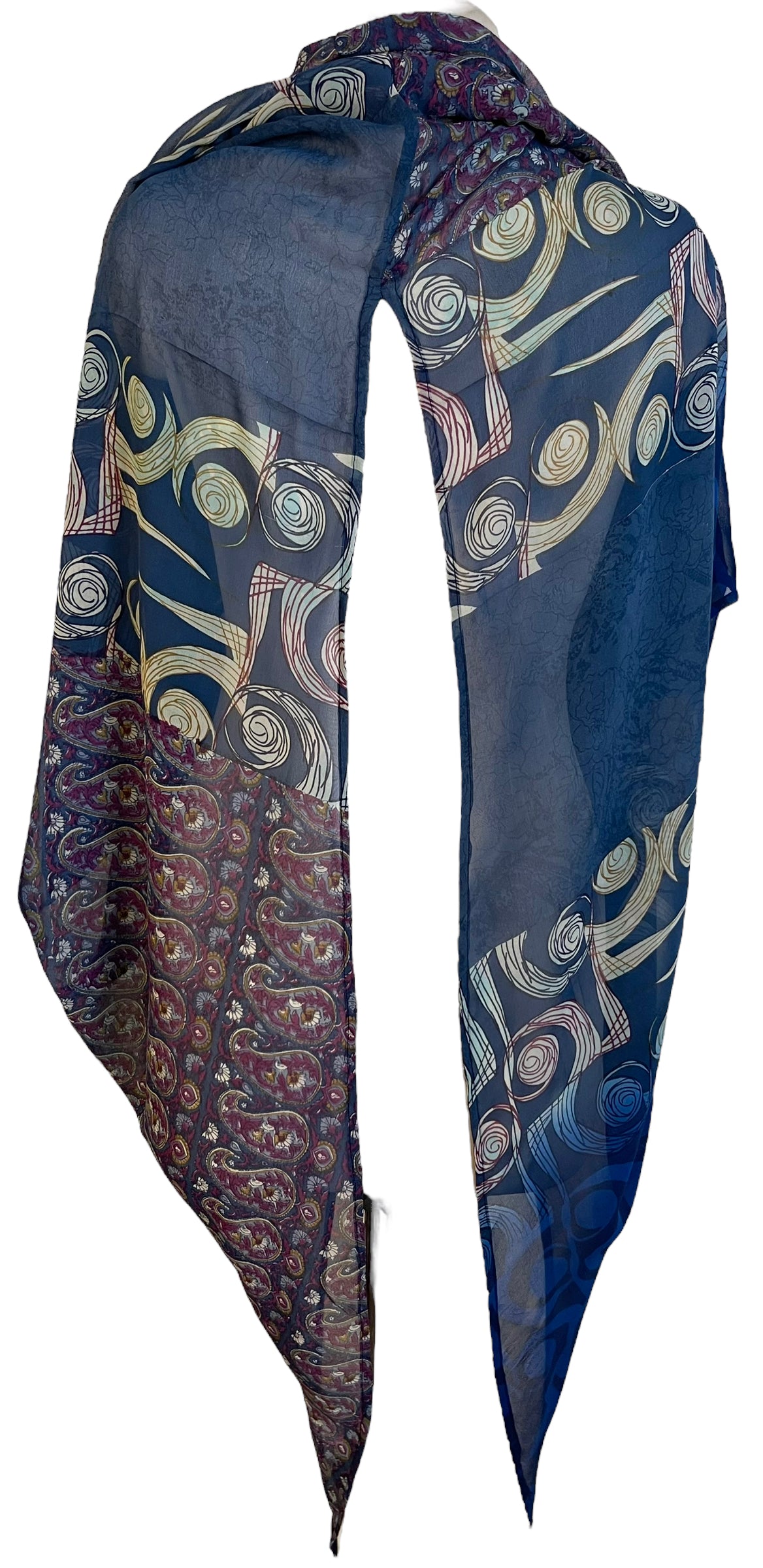 STAFF HOLDS PRG6282 Sheer Wabi Sabi Pure Silk Cardigan