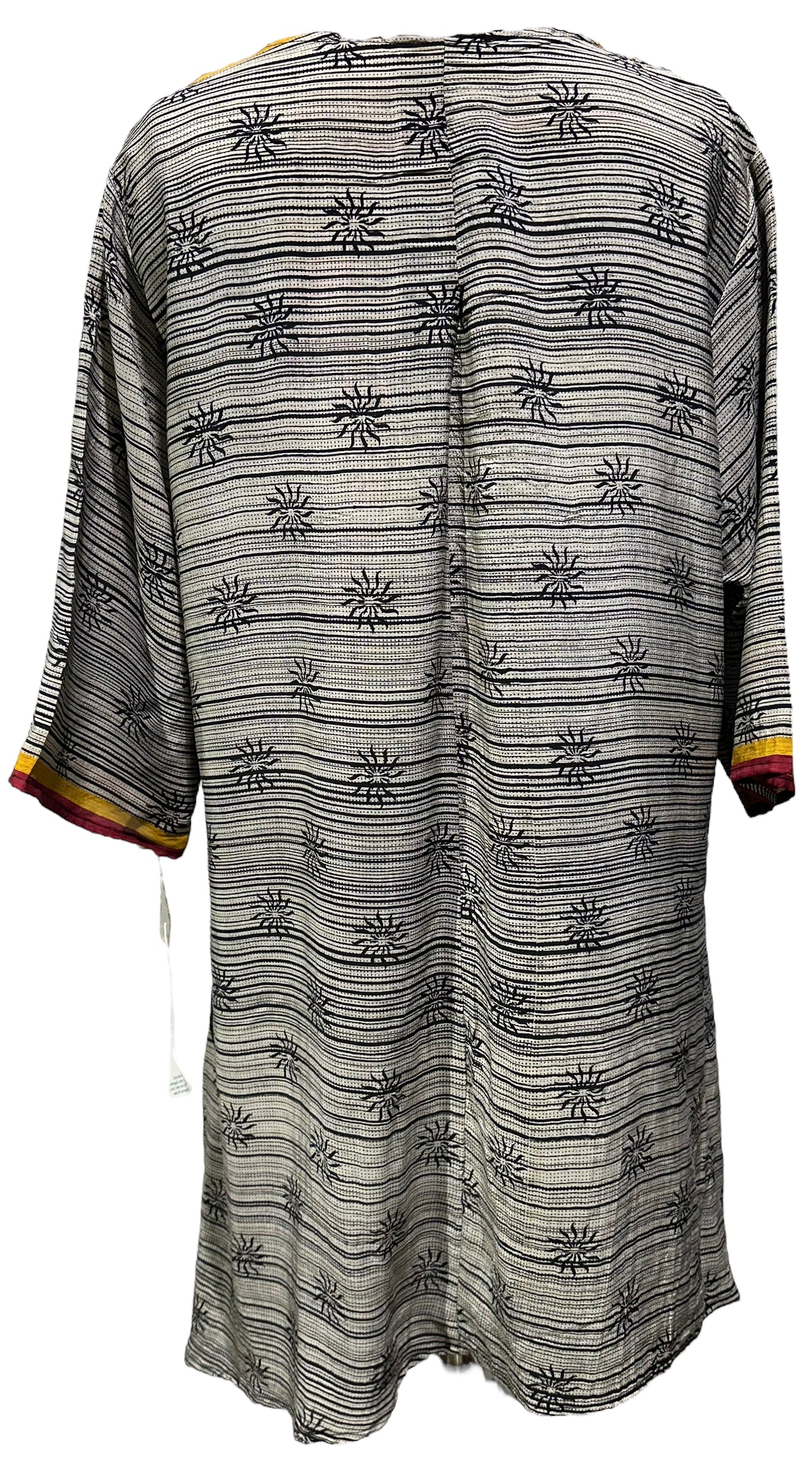 PRC4149 Avatar Pure Silk Self Pocket Tunic Dress