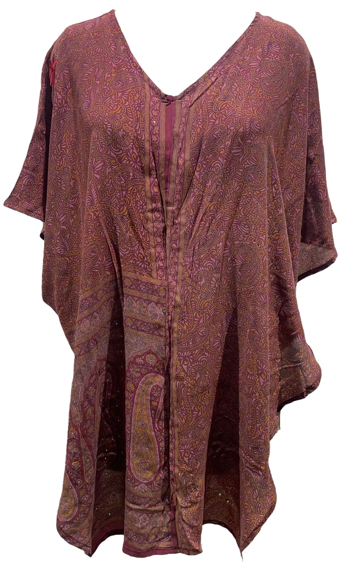 PRC5263 Avatar Pure Silk Waterfall Top