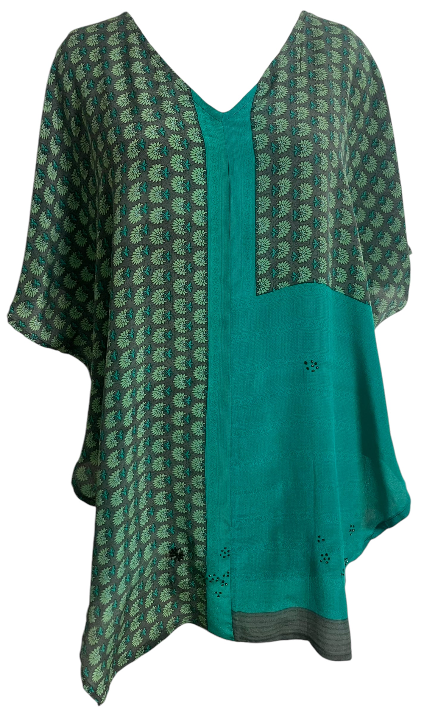 PRC5810 Avatar Pure Silk Waterfall Top