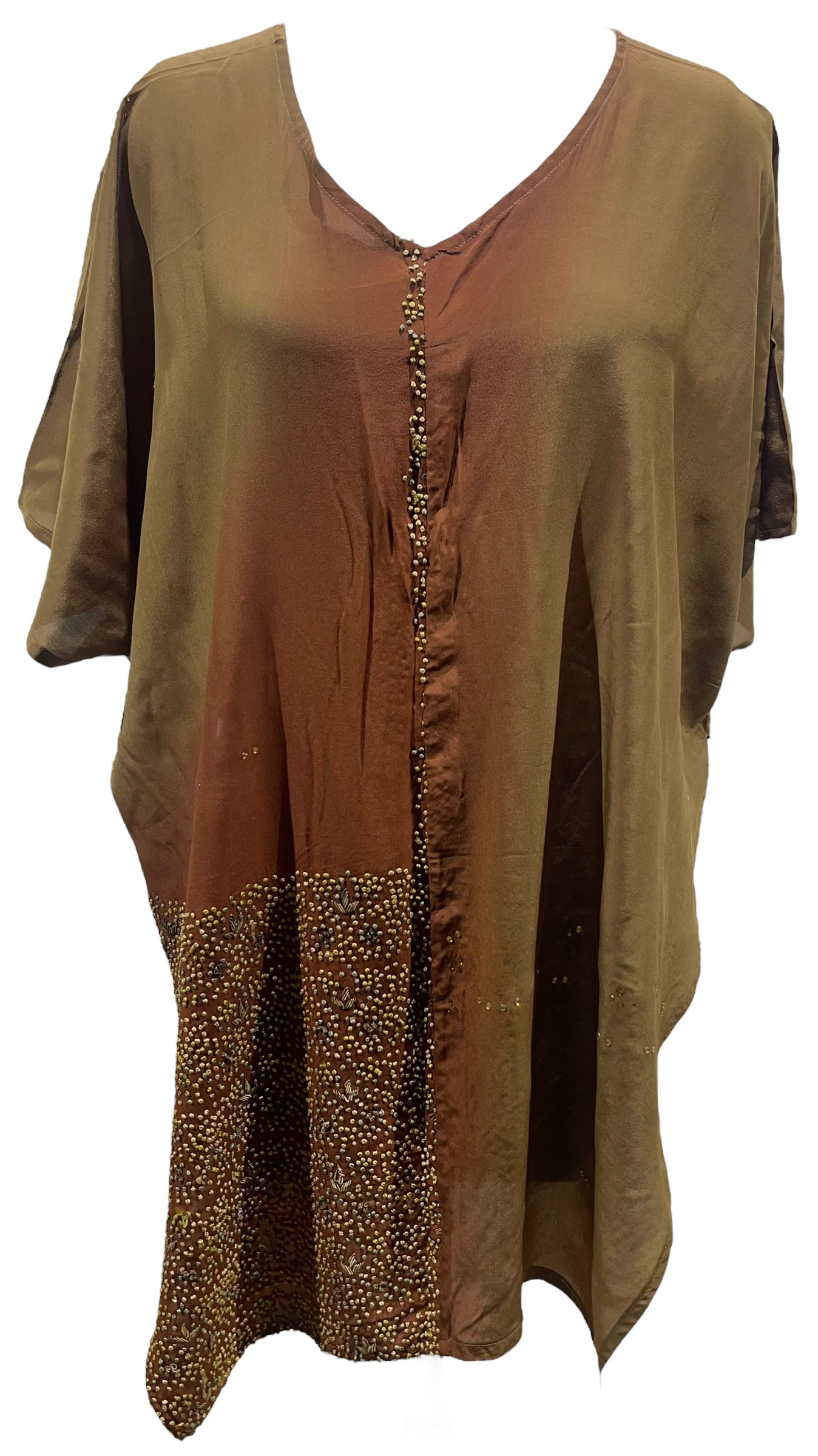 PRC5199 Avatar Pure Silk Waterfall Top