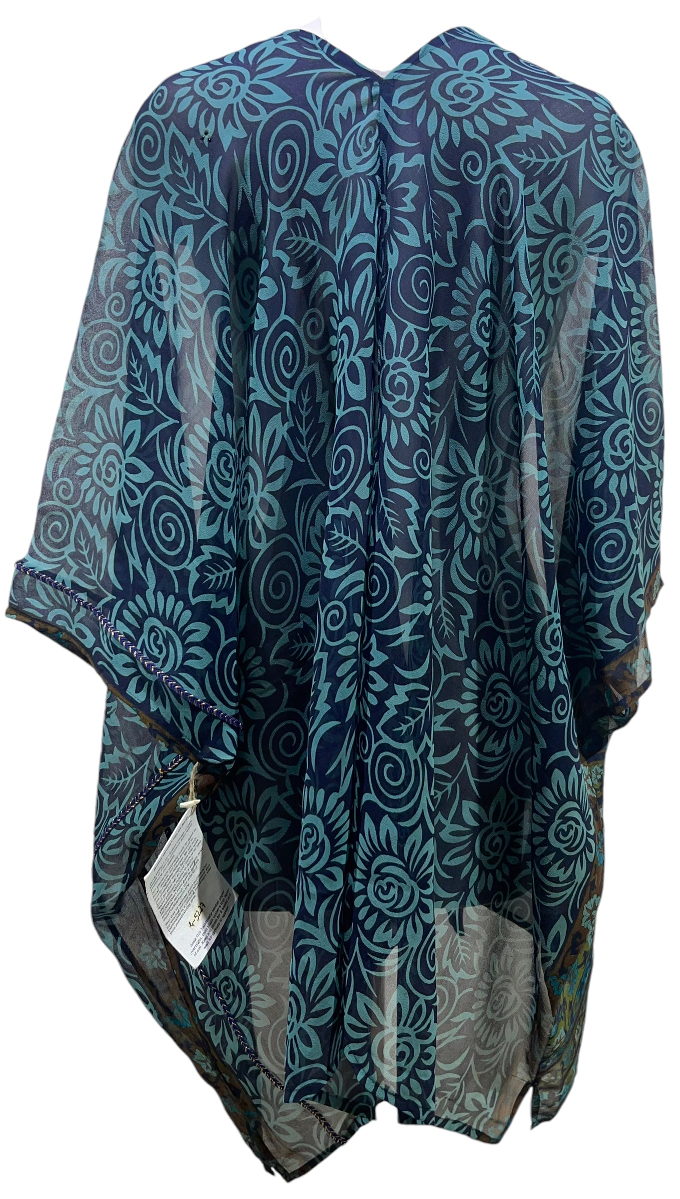 PRG5227 Sheer Avatar Pure Silk Cardigan