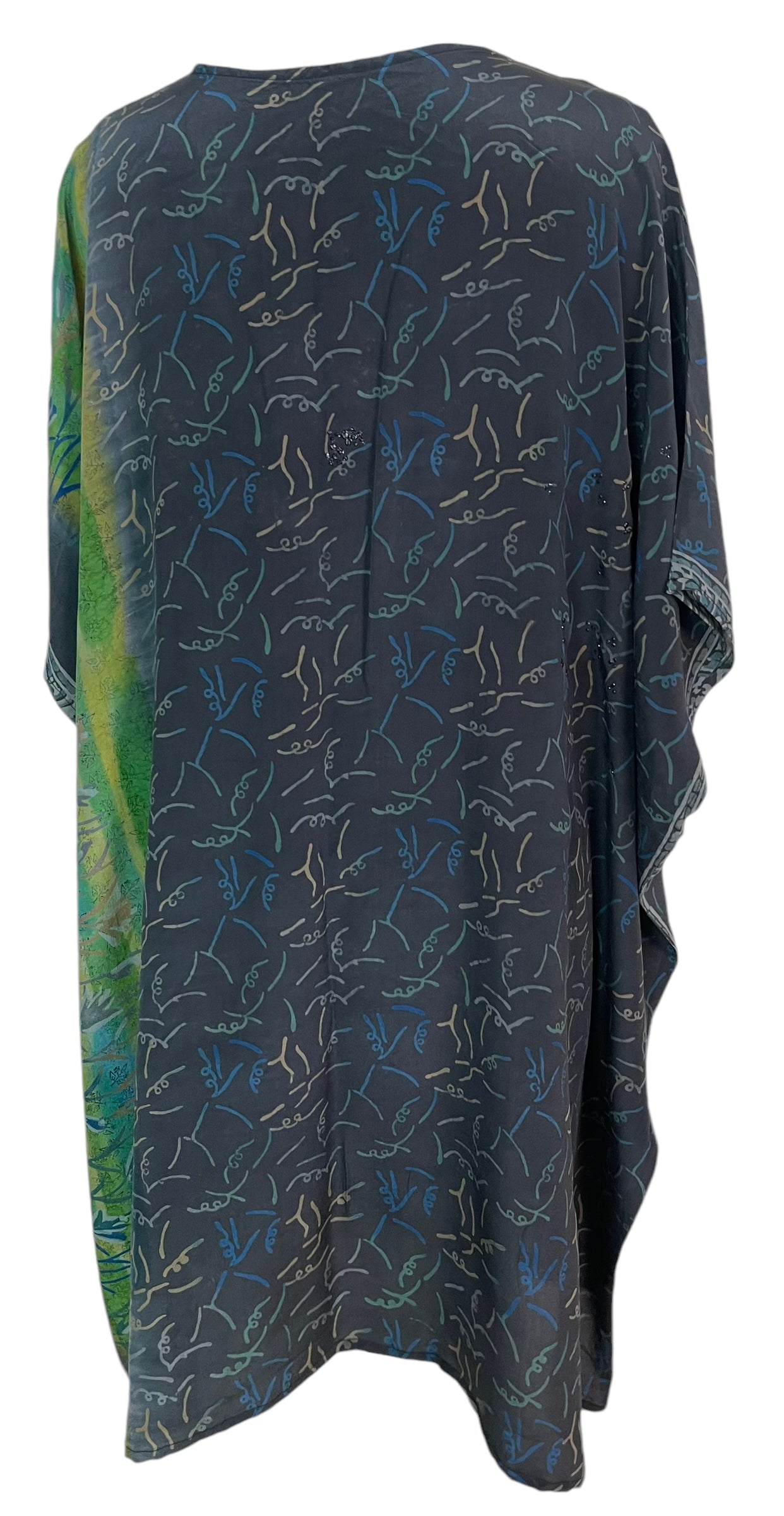 PRC5635 Avatar Pure Silk Midi Length Kaftan