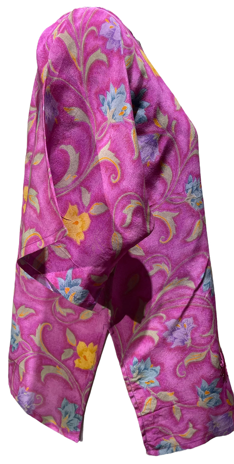 PRC4010 Avatar Pure Silk Side Slit Top