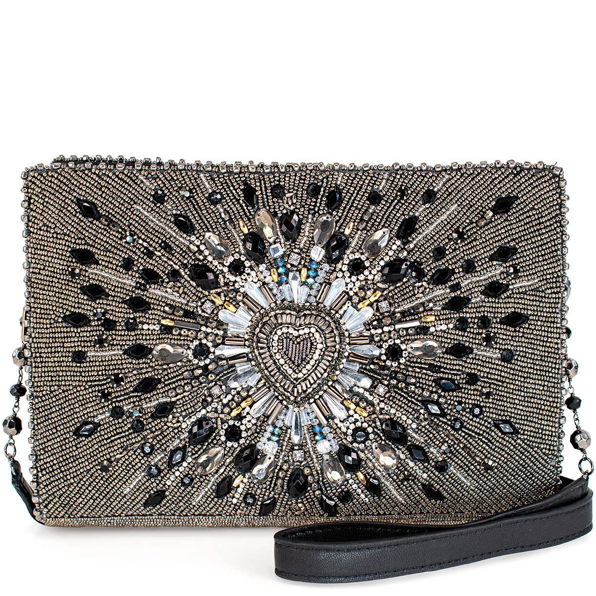 Crystal Reflection Crossbody Handbag