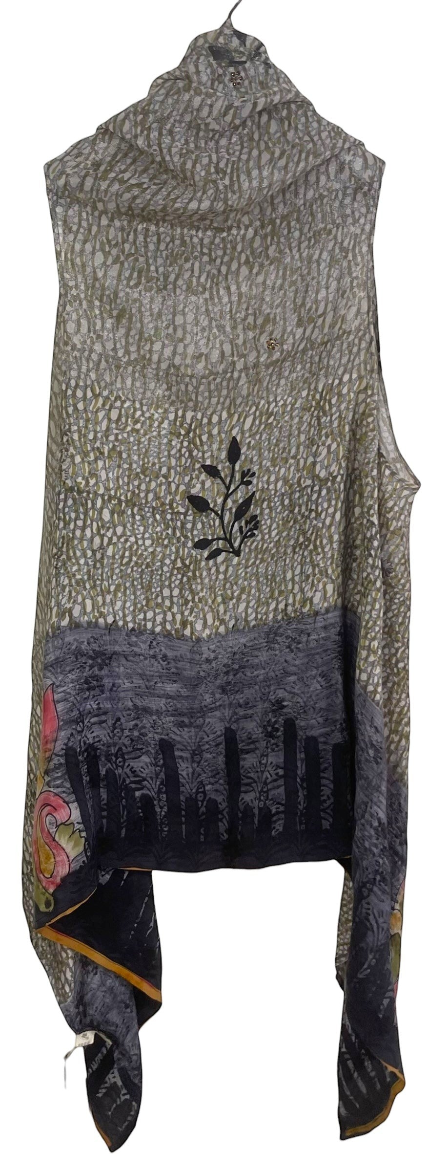 PRG8810 Sheer Avatar Pure Silk Versatile Vest