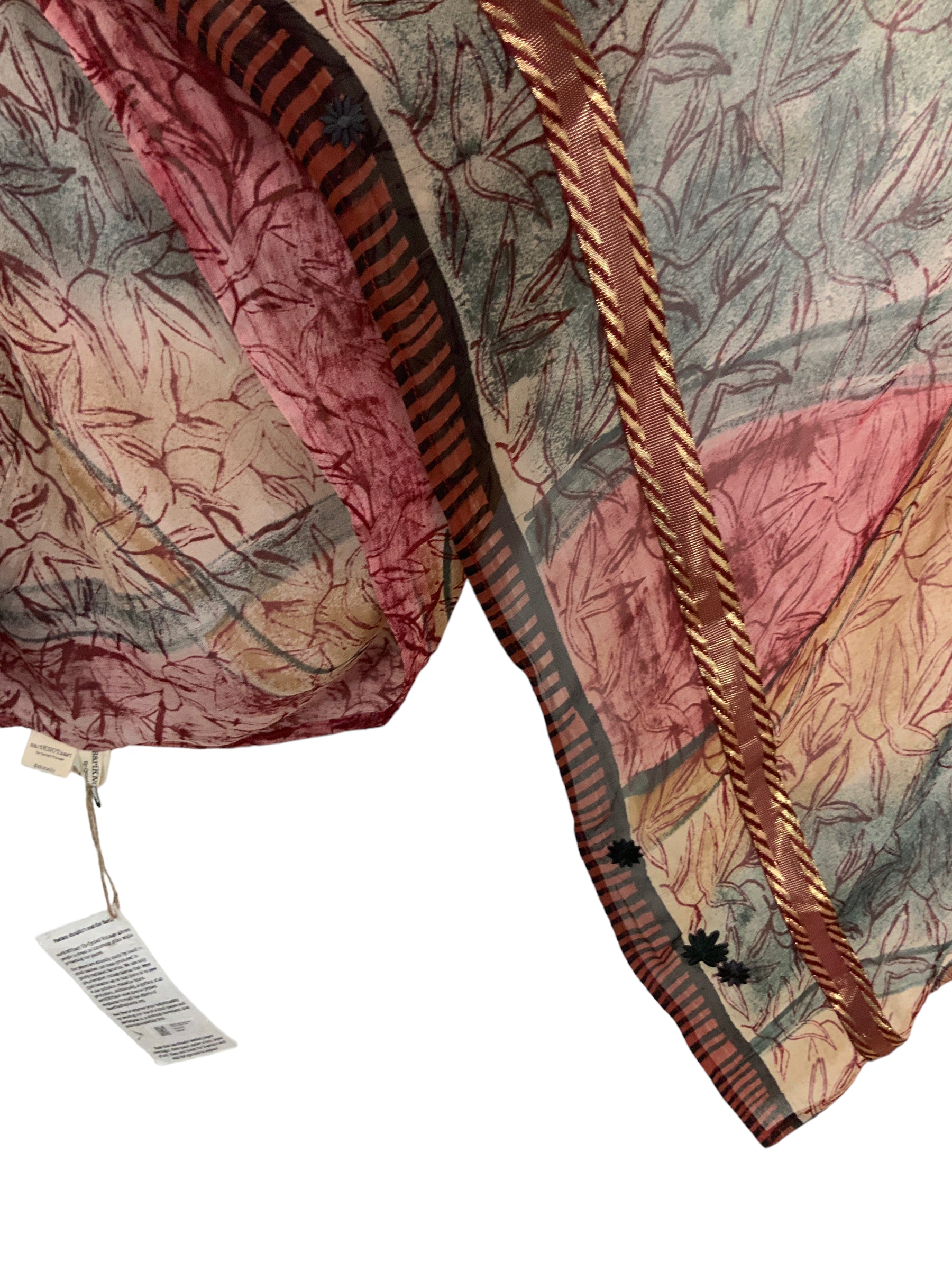 PRG3093 Helen Hardin Sheer Avatar Pure Silk Versatile Vest