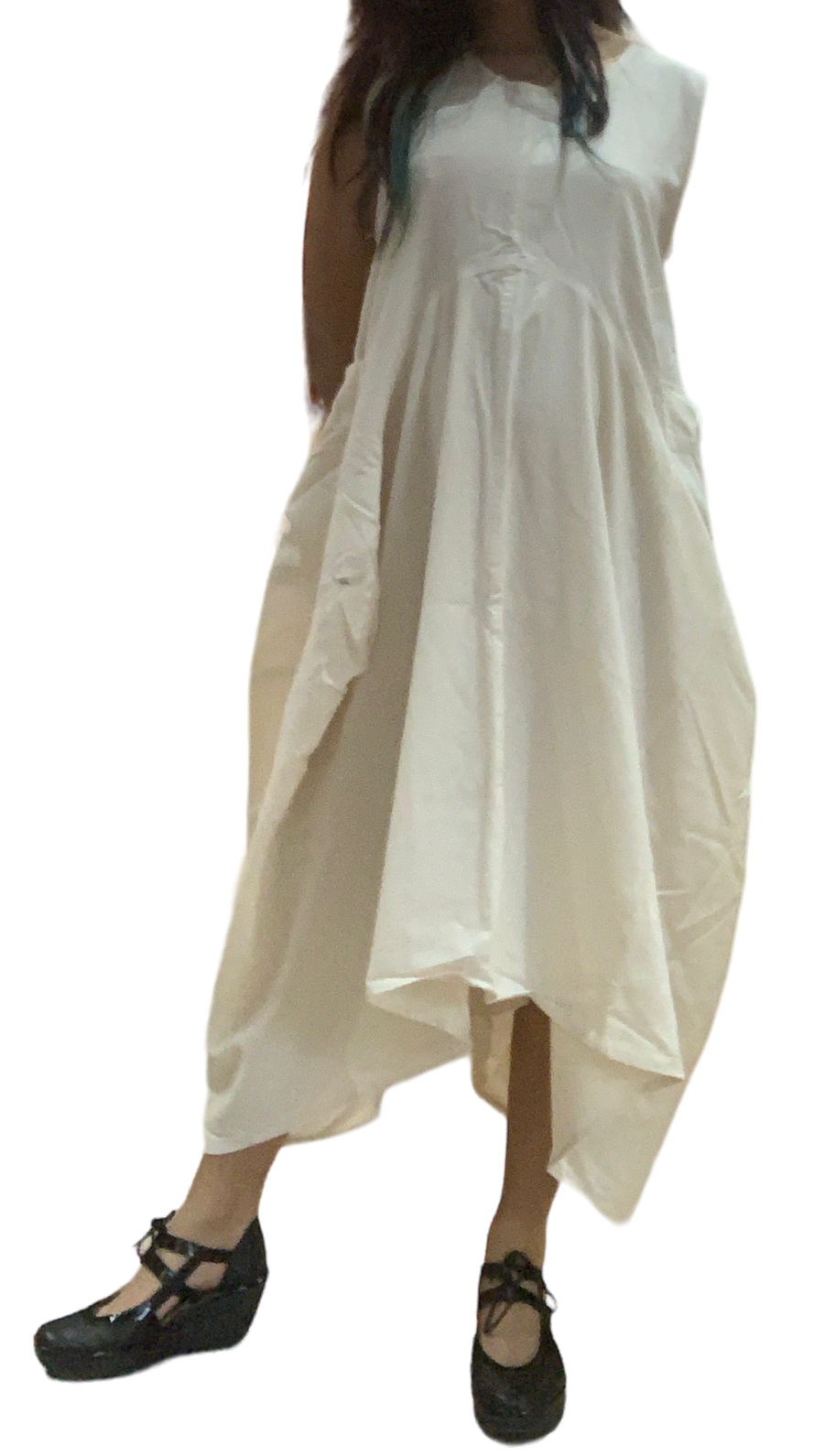 Creamy white cheap dress