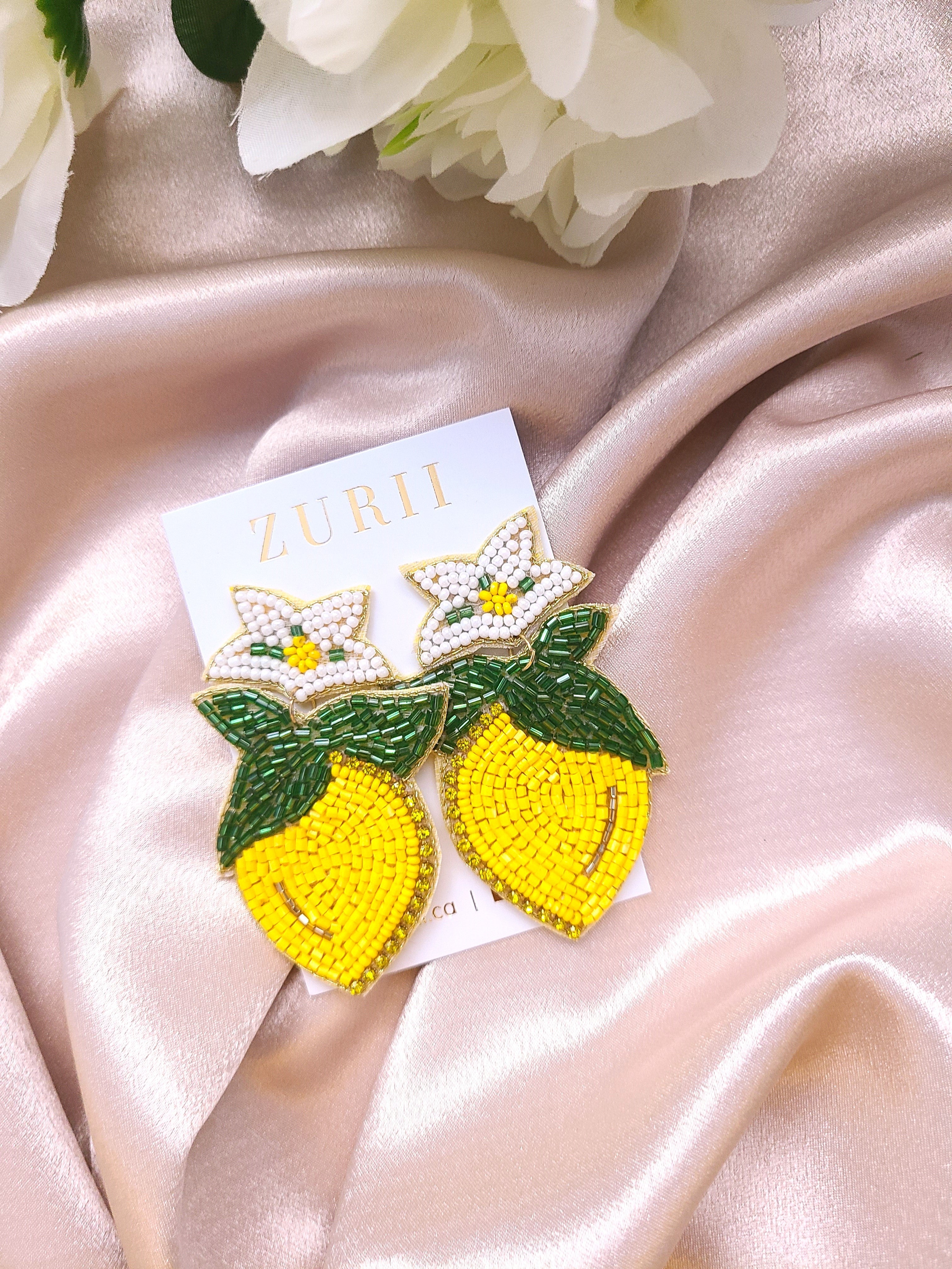 Lemon Earrings