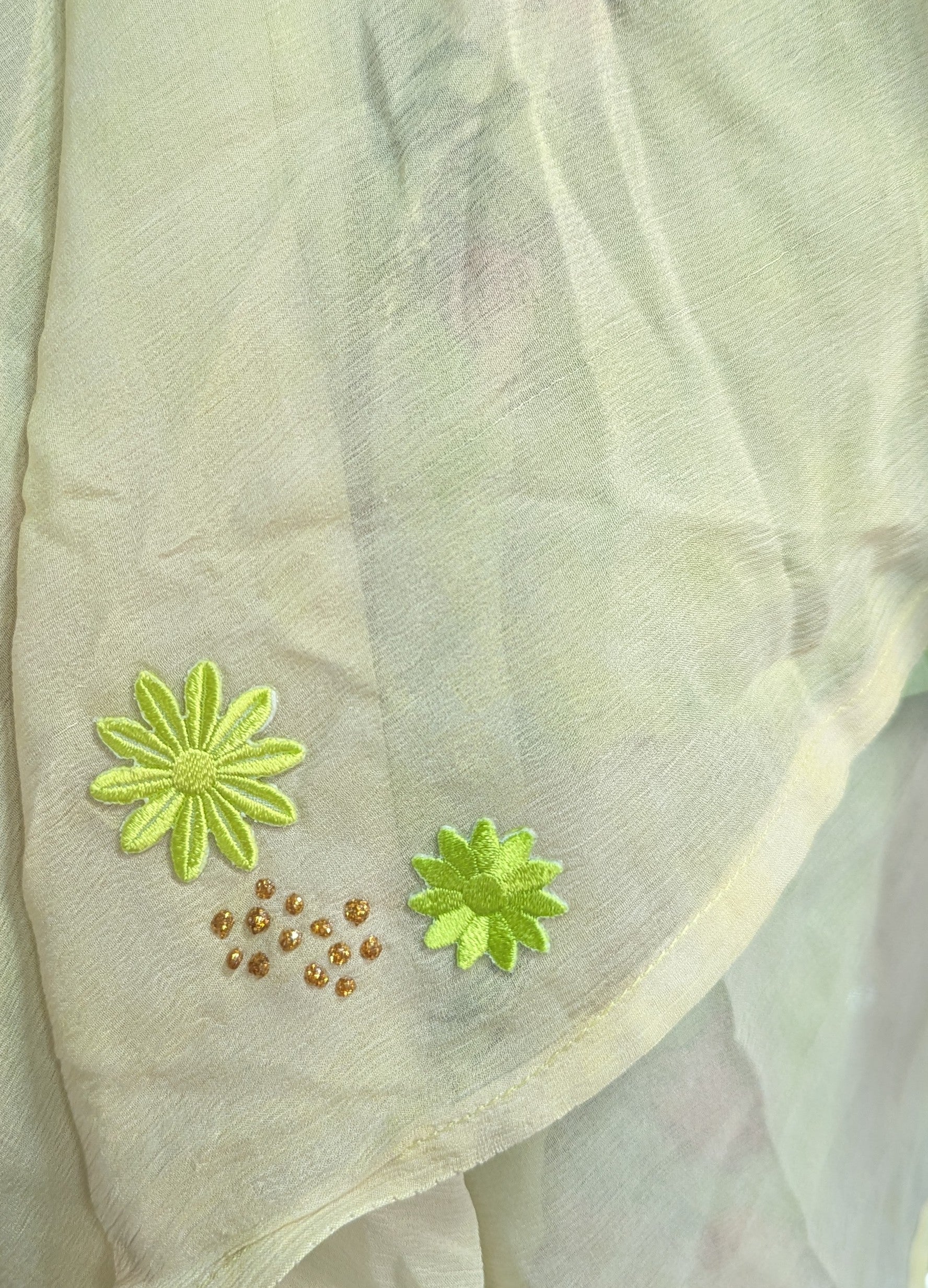 PCH8180 Very Sheer Avatar Pure Silk Chiffon Versatile Vest