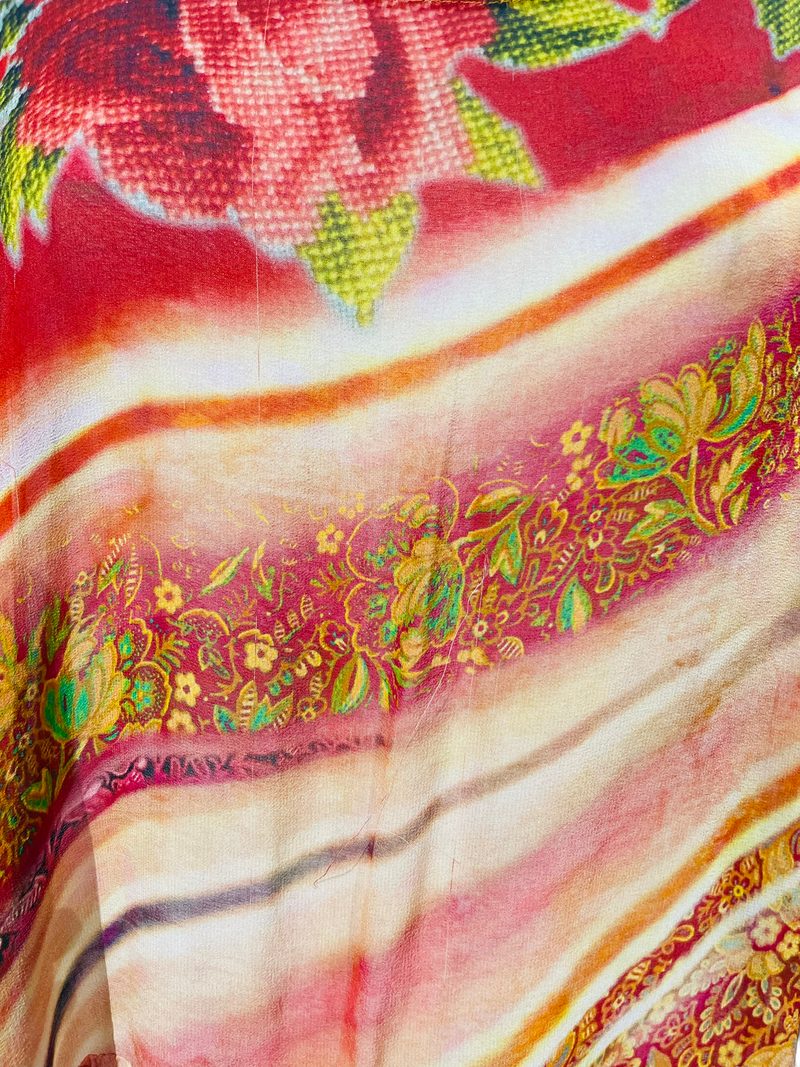 PRGM1531 Solanio Sheer Pure Silk Boxy Babydoll Dress