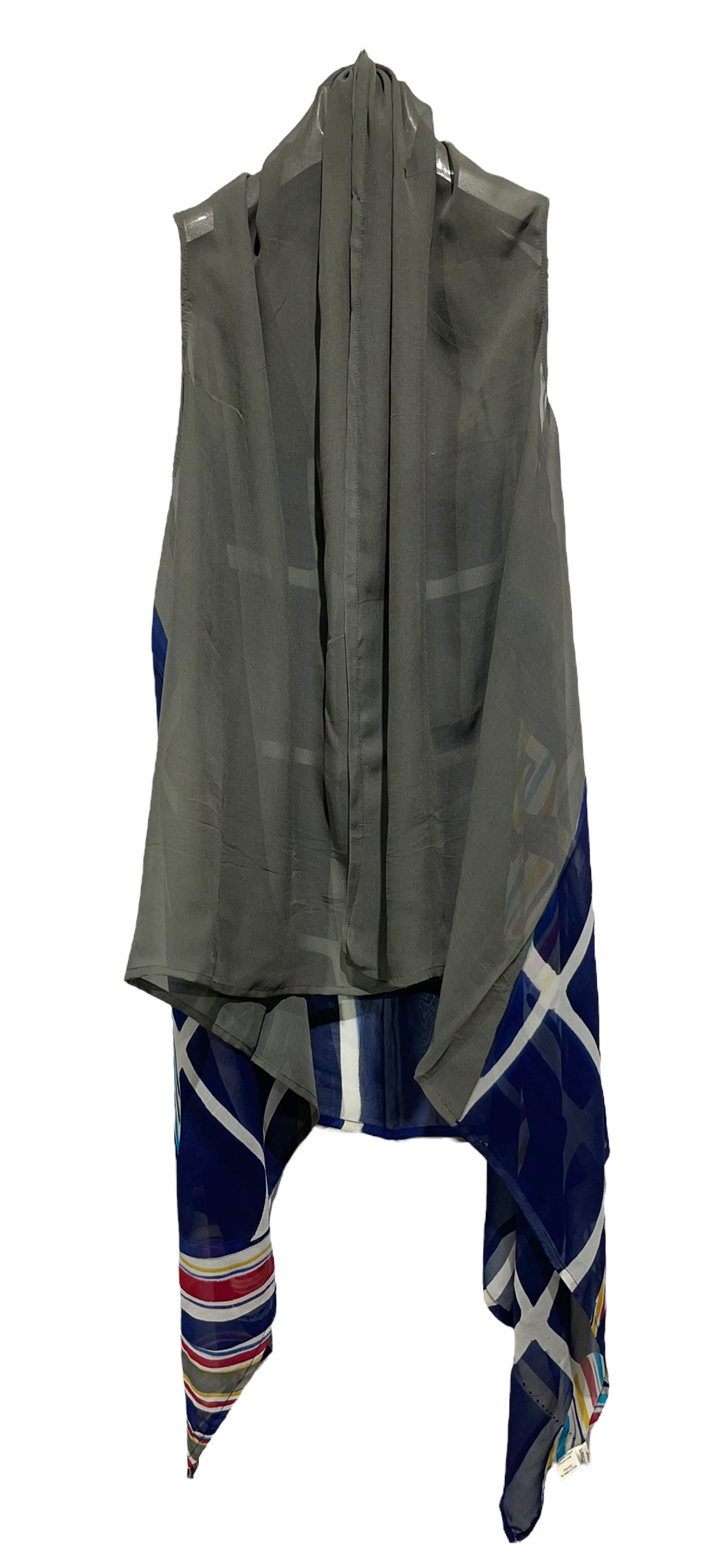 PRG2398 Grassland Sparrow Sheer Avatar Pure Silk Versatile Vest