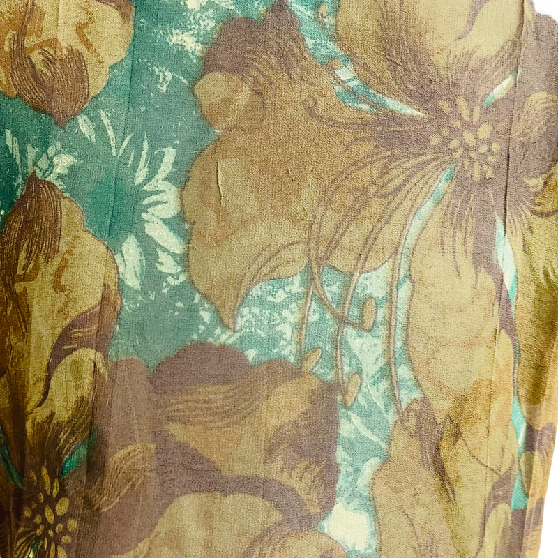 PRG772 Sleeman Sheer Pure Silk Boxy Top - sariKNOTsari slow fashion bryn walker linen Hamilton sustainable fashion gifts sari not sari Hamilton Fair trade  Ethical  Artisan made  Zero waste  Up-cycled Slow Fashion  Handmade  GTA Toronto Copper Pure Upcycled vintage silk handmade recycled recycle copper pure silk travel clothing hamilton vacation cruisewear resortwear bathing suit bathingsuit vacation etsy silk clothing gifts gift dress top pants linen bryn walker alive intentions kaarigar elephants