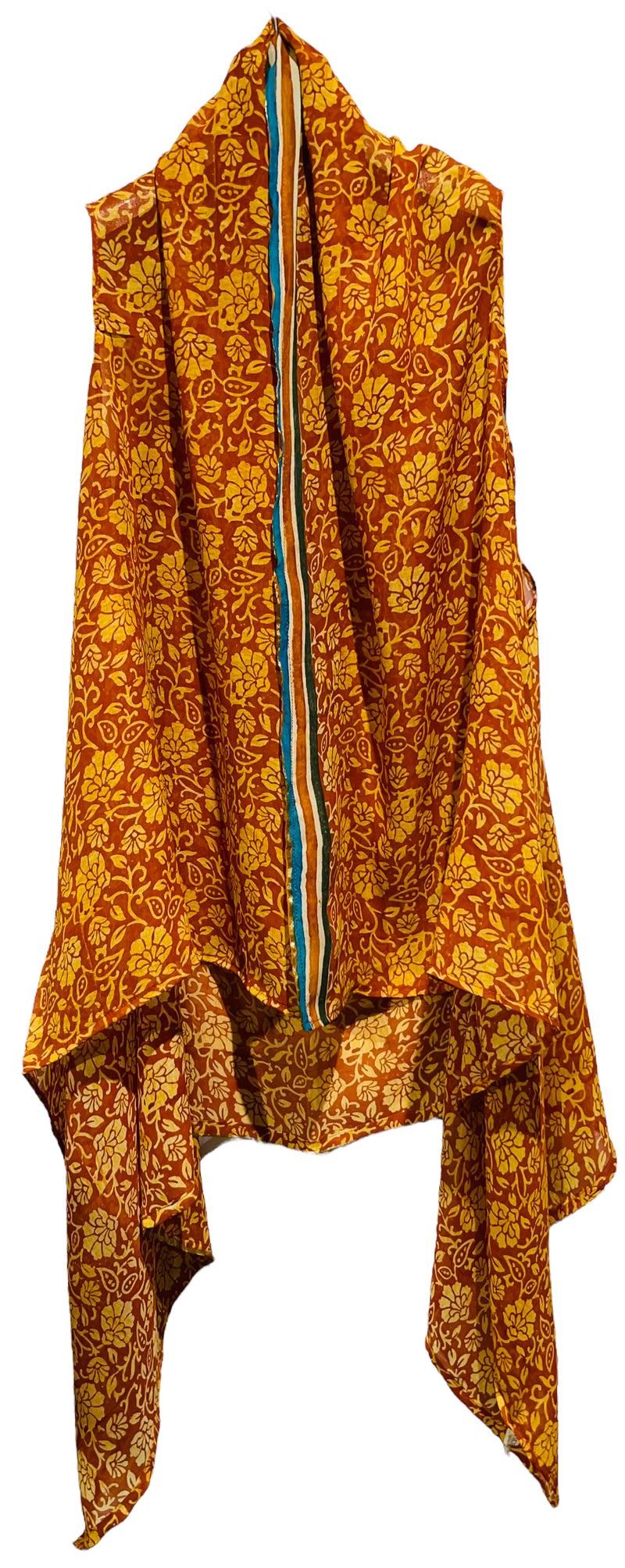 PRG006 Valerie Hollister Sheer Pure Silk Versatile Vest