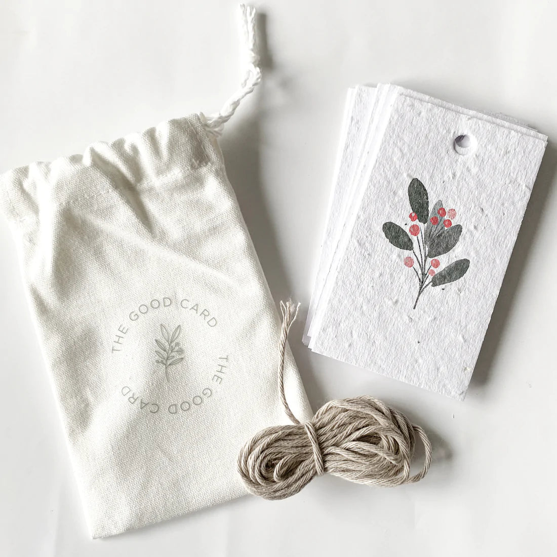 Holiday Florals - Plantable Gift Tags