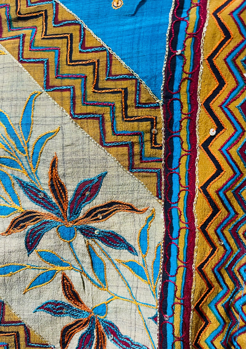 PRC3235 Sheila Kanieson Ransom Nirvana Pure Silk Long Tunic with Side Ties