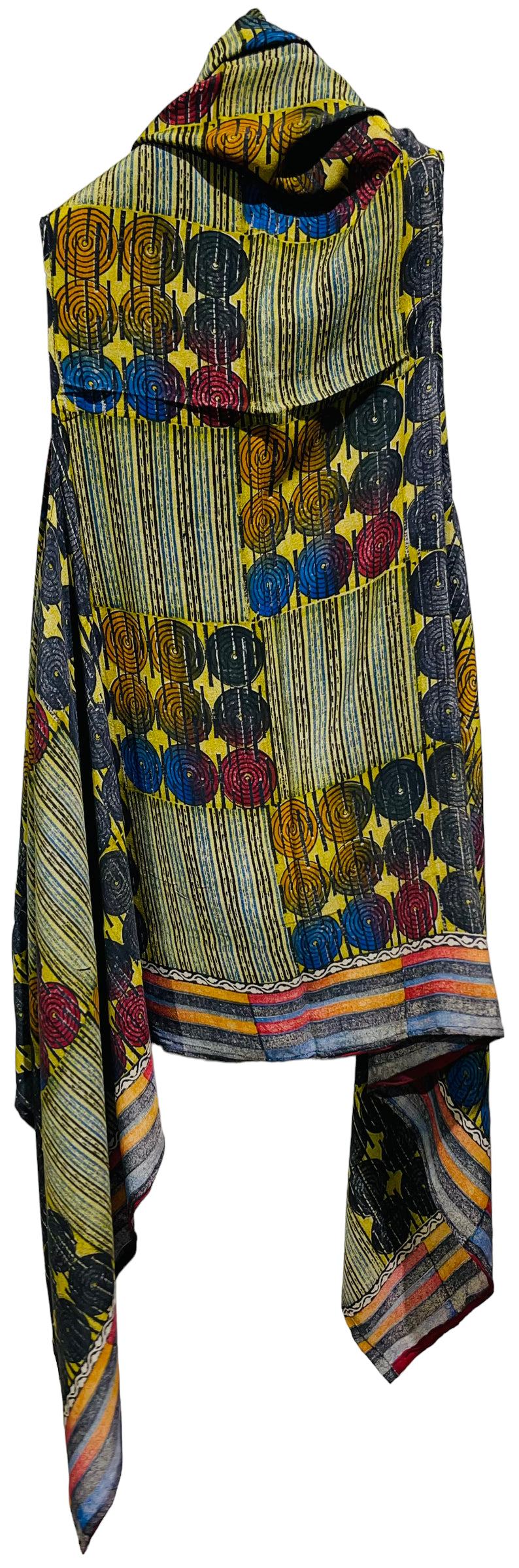 PRC2653 Florence Este Pure Silk Versatile Vest