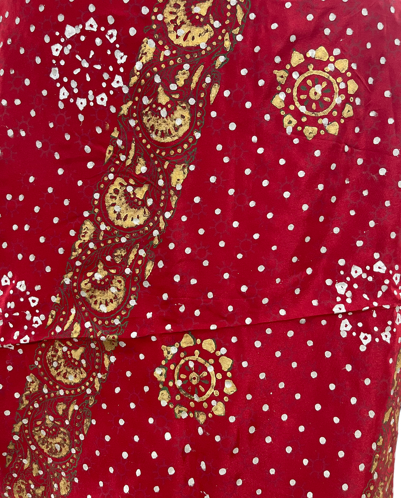 PRC1653 Apemantus Pure Silk Shrug - sariKNOTsari slow fashion bryn walker linen Hamilton sustainable fashion gifts sari not sari Hamilton Fair trade  Ethical  Artisan made  Zero waste  Up-cycled Slow Fashion  Handmade  GTA Toronto Copper Pure Upcycled vintage silk handmade recycled recycle copper pure silk travel clothing hamilton vacation cruisewear resortwear bathing suit bathingsuit vacation etsy silk clothing gifts gift dress top pants linen bryn walker alive intentions kaarigar elephants