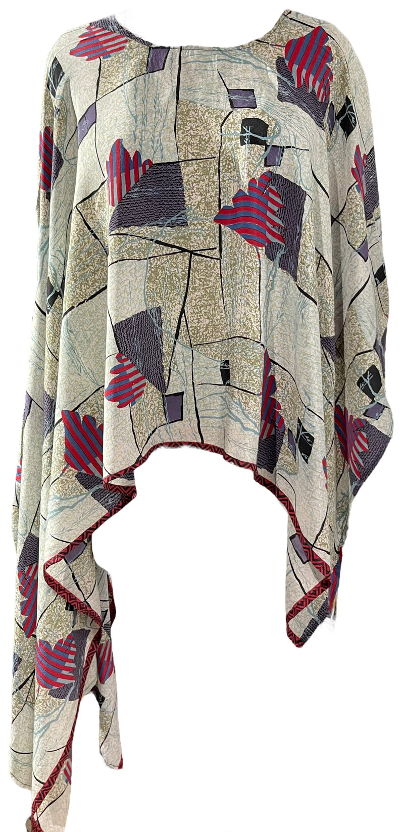 PRC3242 Maria Lassnig Pure Silk Versatile Vest