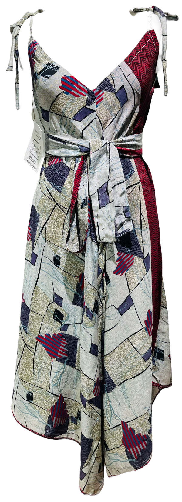 PRC3242 Maria Lassnig Pure Silk Jumpsuit