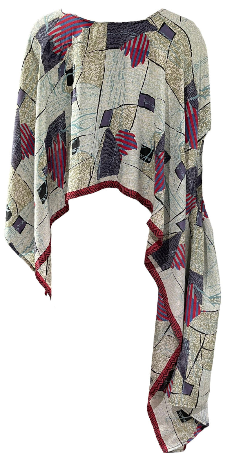 PRC3242 Maria Lassnig Pure Silk Versatile Vest