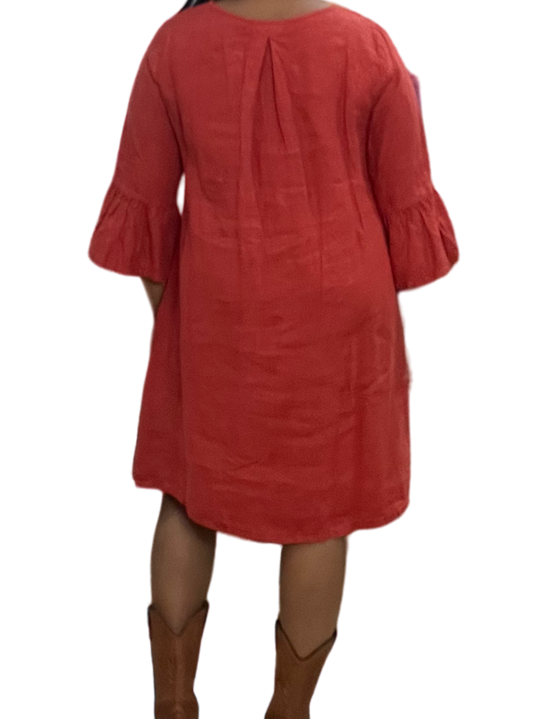Rambutan Bryn Walker Light Linen Phryne Dress