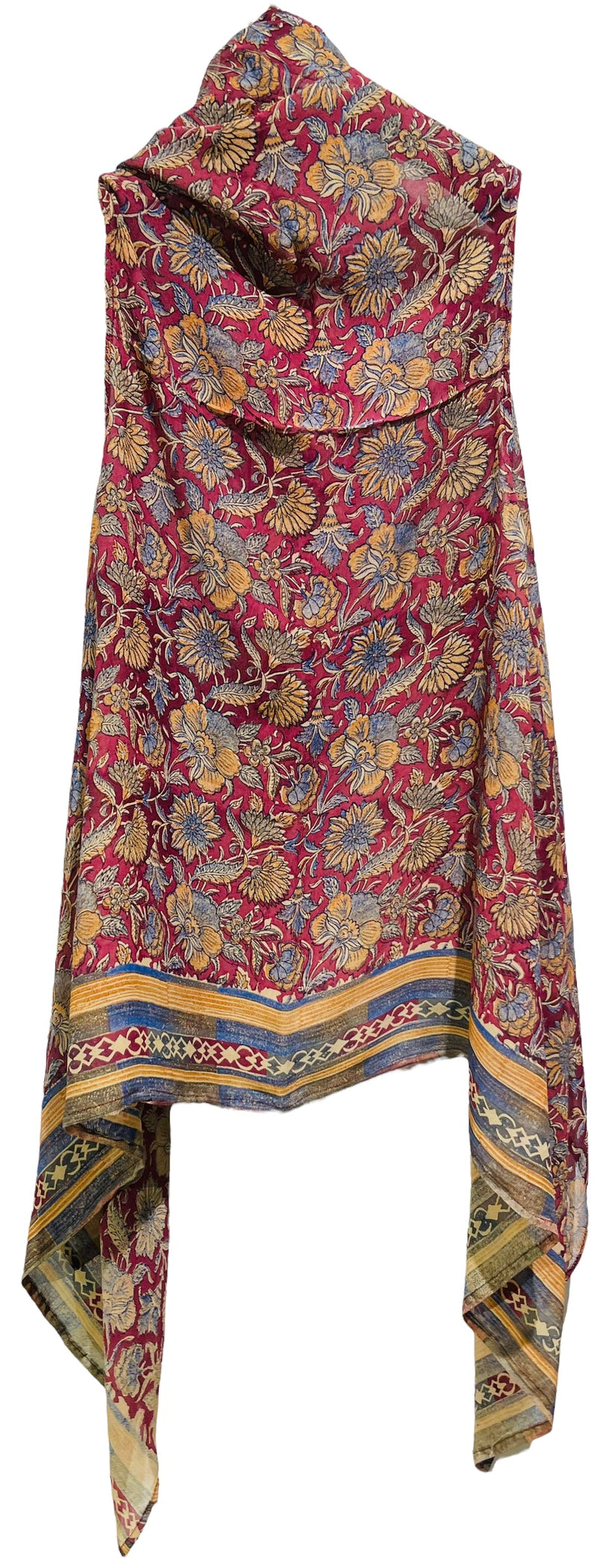 PRG2615 Selma Burke Sheer Pure Silk Versatile Vest